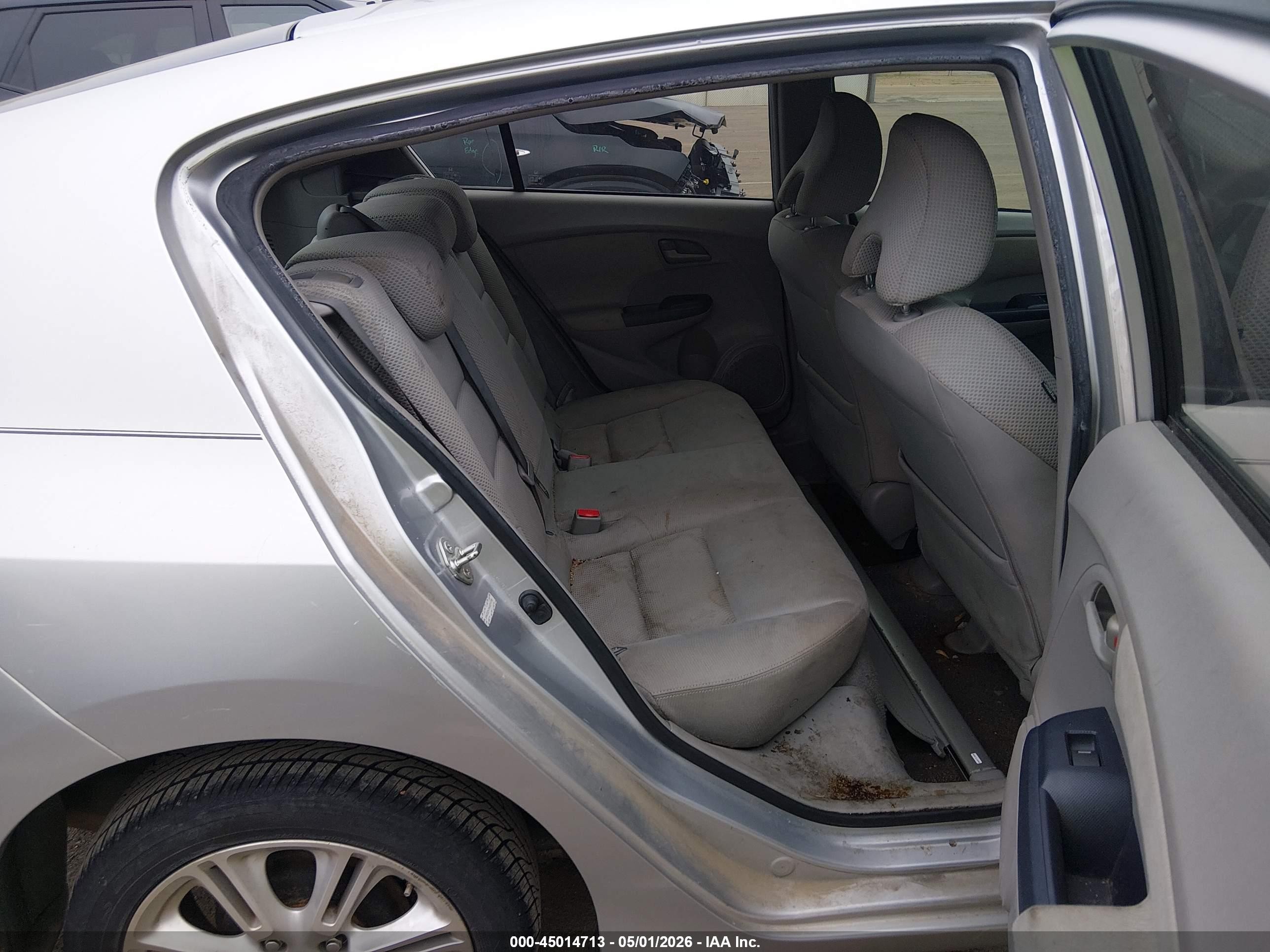 2010 Honda Insight Ex Silver vin: JHMZE2H75AS011778