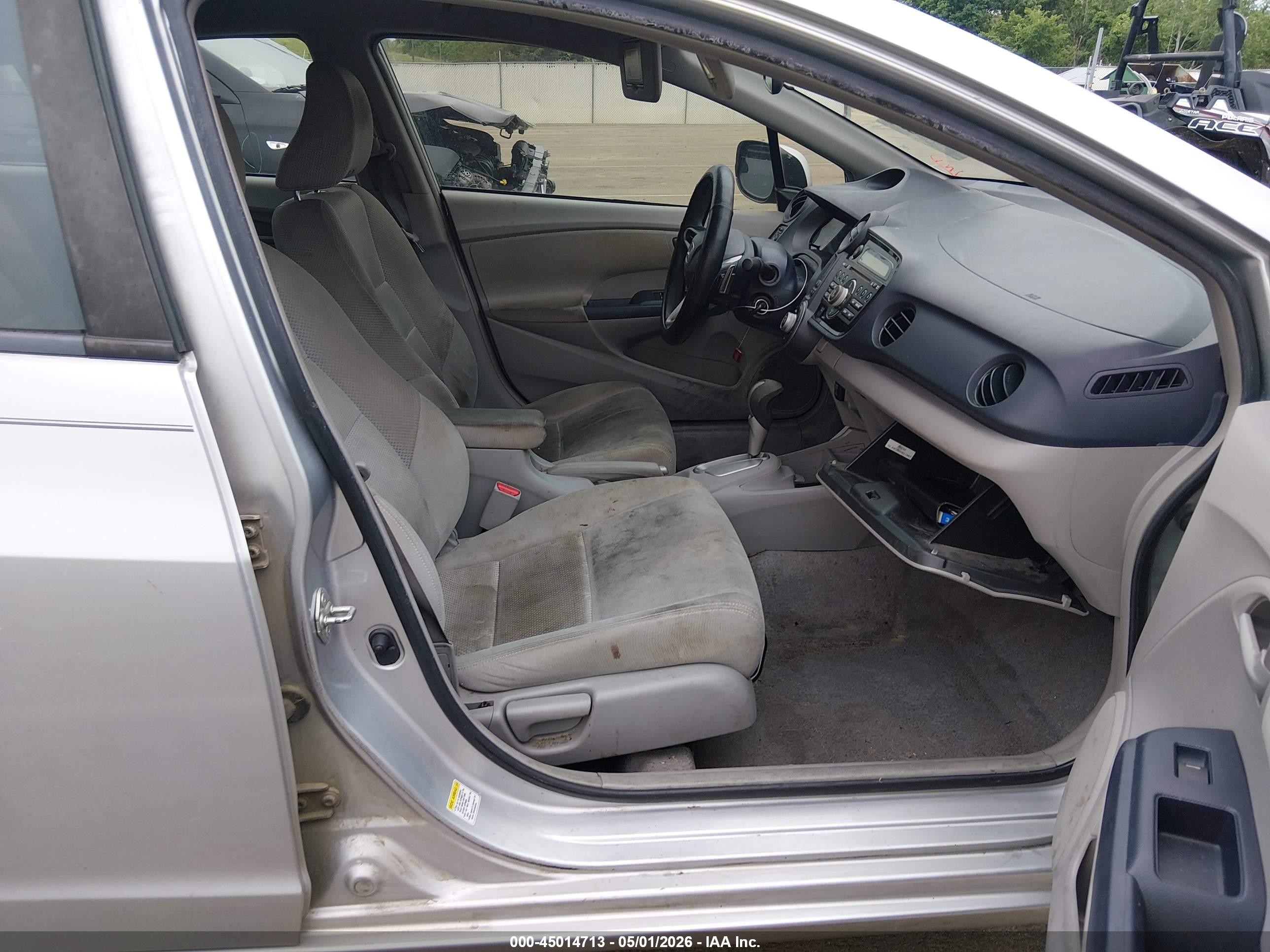 2010 Honda Insight Ex Silver vin: JHMZE2H75AS011778