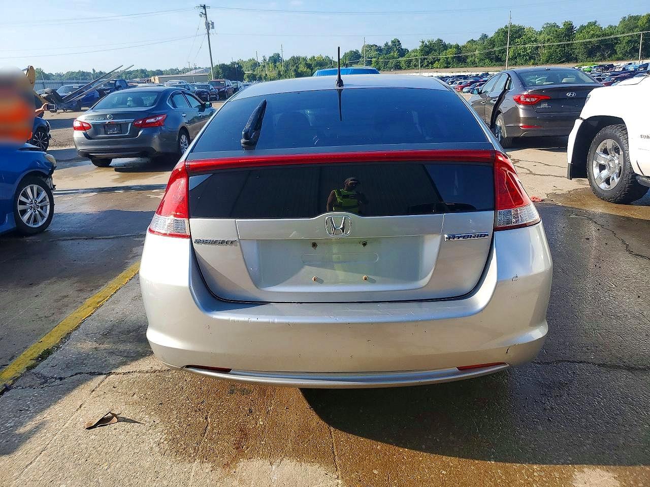 2010 Honda Insight Ex Silver vin: JHMZE2H75AS026961