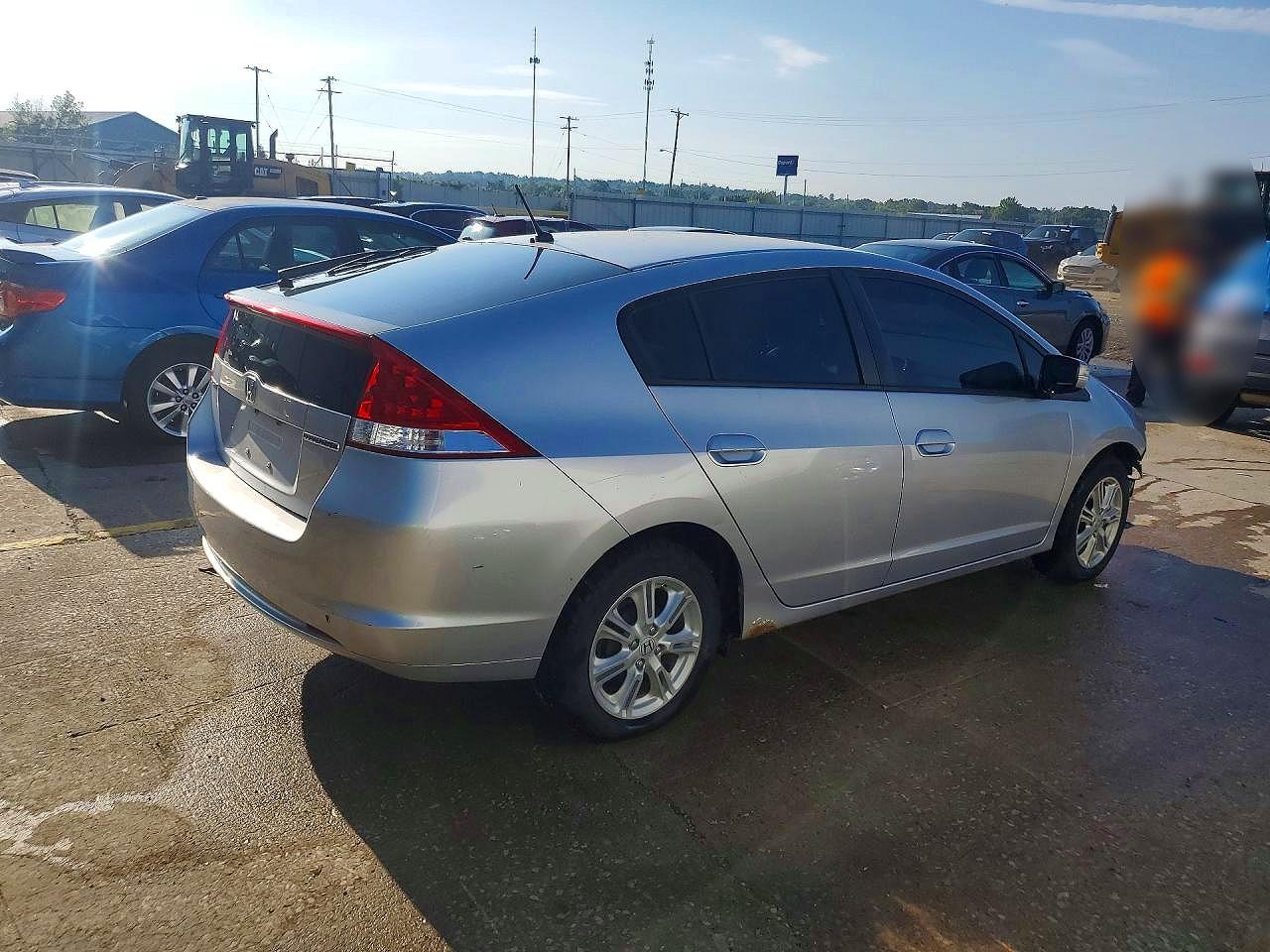 2010 Honda Insight Ex Silver vin: JHMZE2H75AS026961