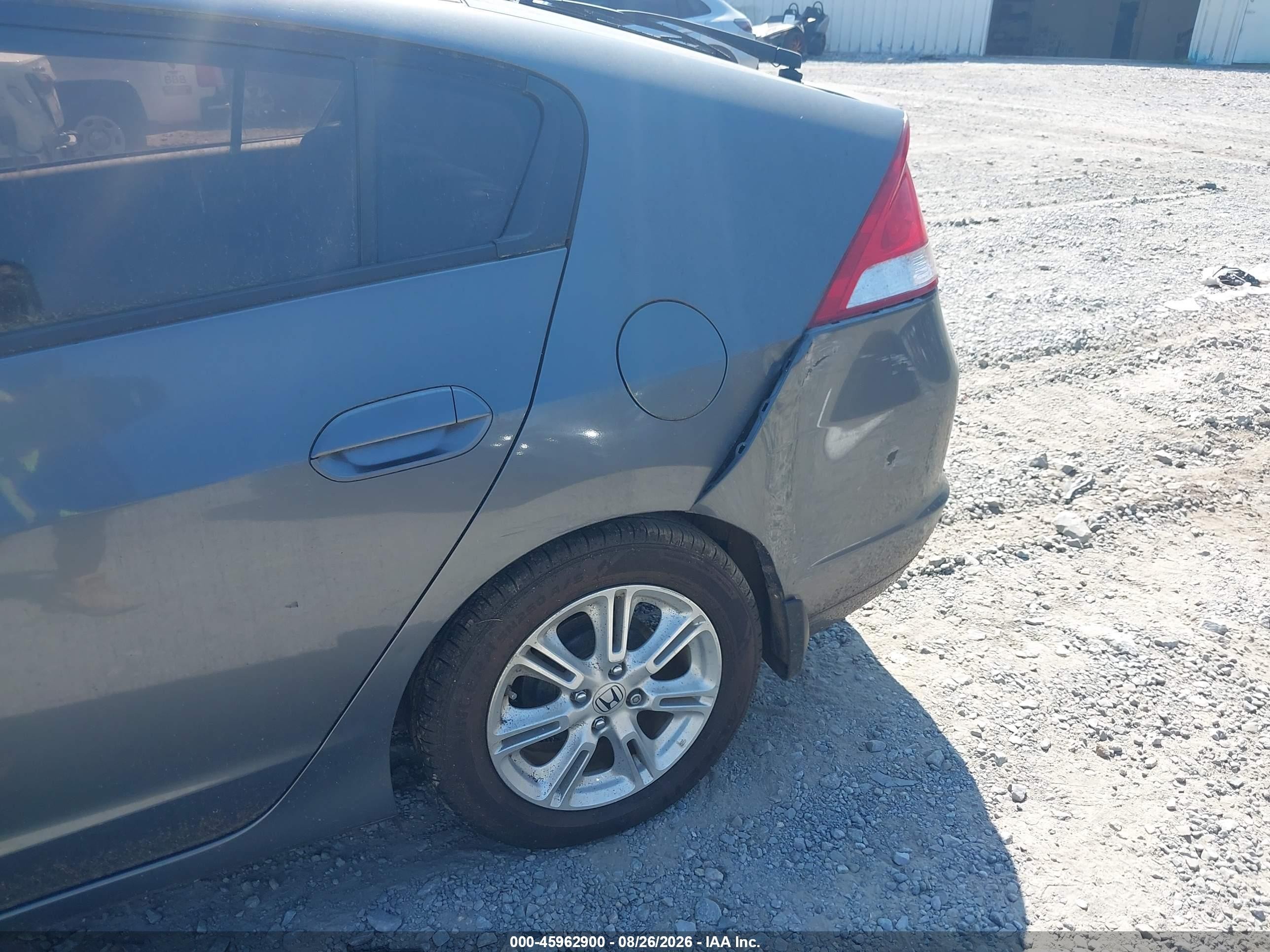 2010 Honda Insight Ex Gray vin: JHMZE2H75AS036258