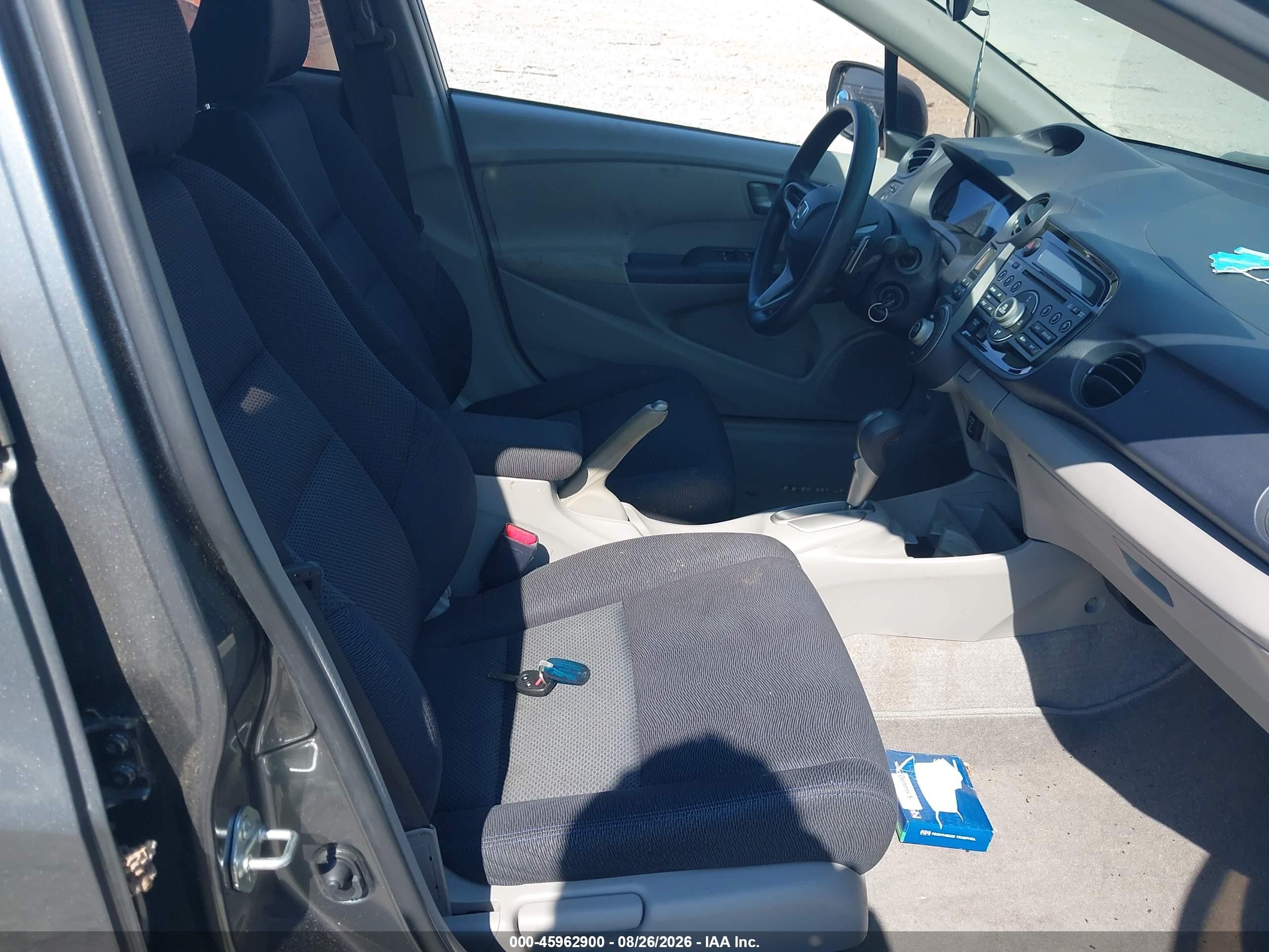 2010 Honda Insight Ex Gray vin: JHMZE2H75AS036258