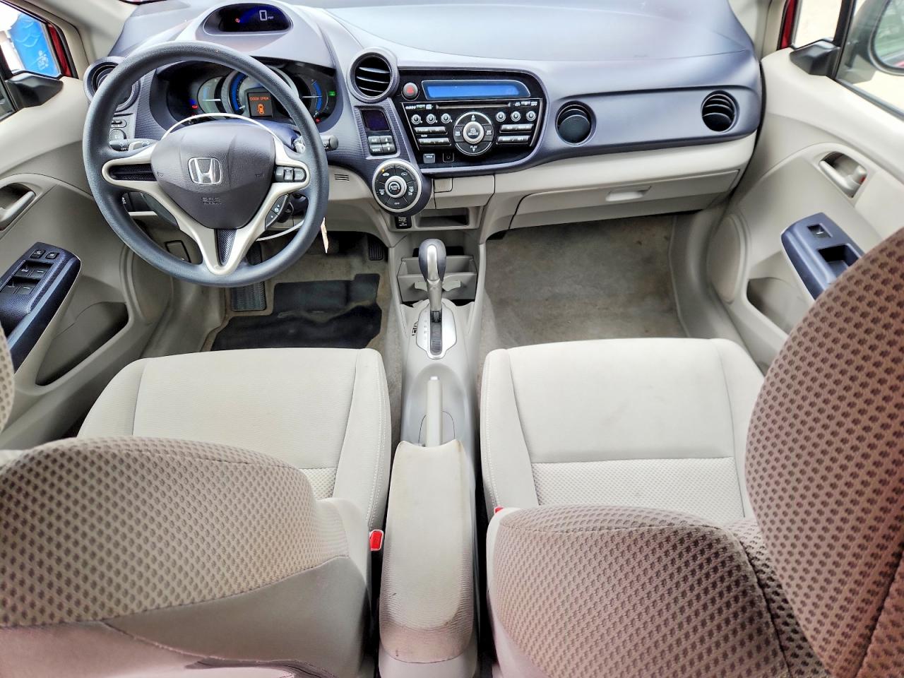 2010 Honda Insight Ex Burgundy vin: JHMZE2H75AS037314