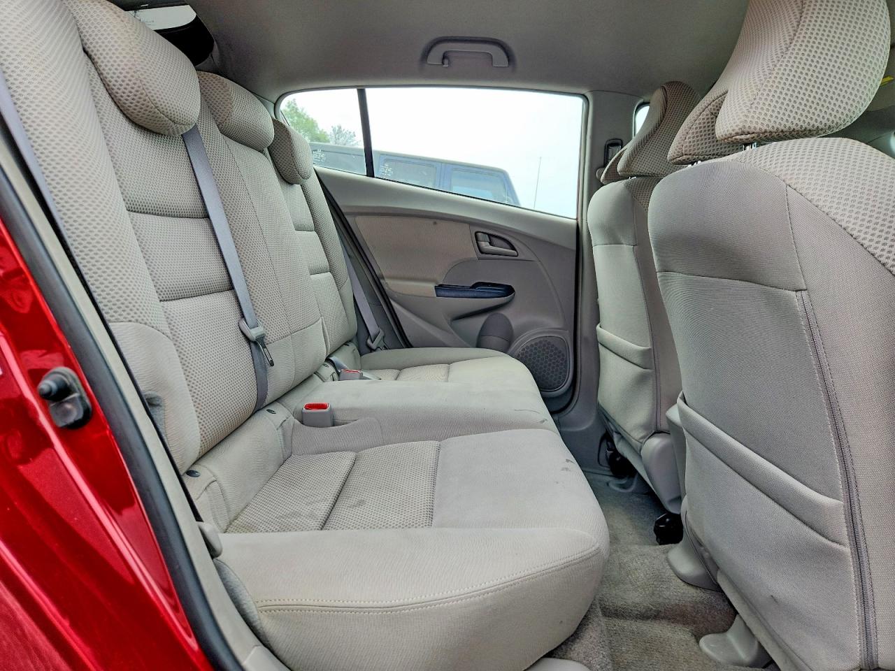 2010 Honda Insight Ex Burgundy vin: JHMZE2H75AS037314