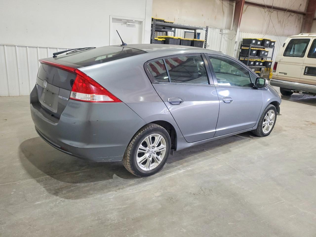 2010 Honda Insight Ex Gray vin: JHMZE2H75AS042139