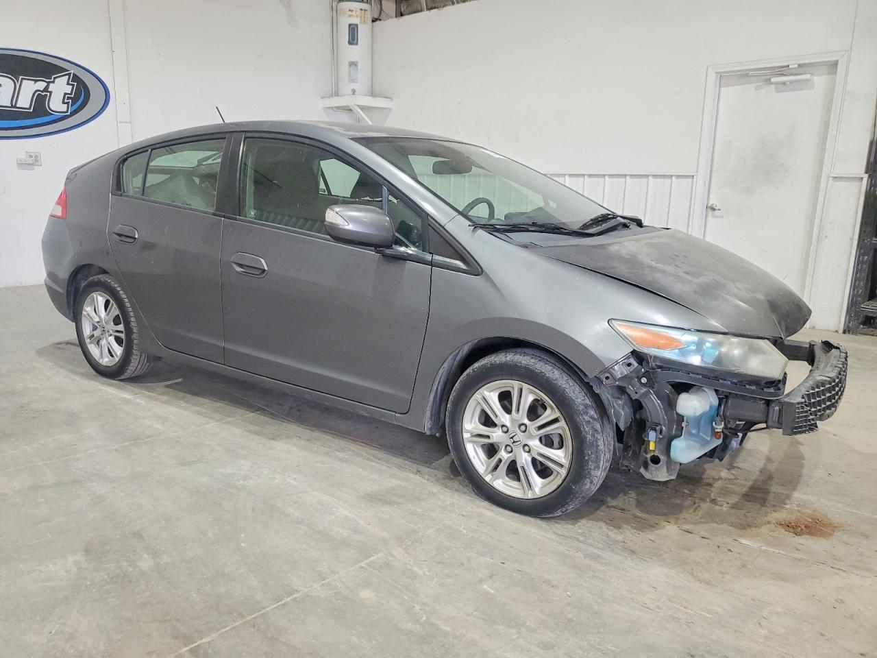 2010 Honda Insight Ex Gray vin: JHMZE2H75AS042139