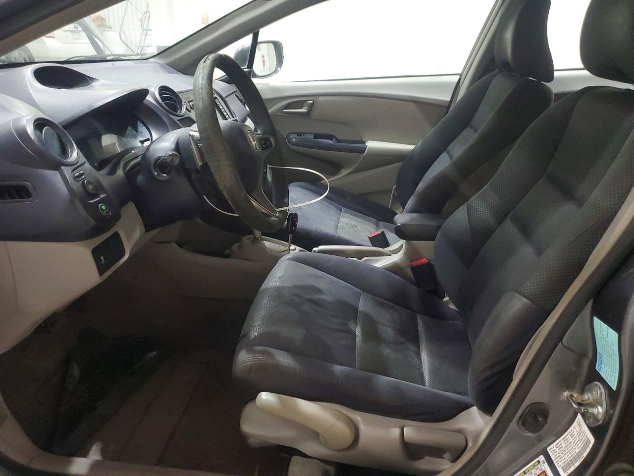 2010 Honda Insight Ex Gray vin: JHMZE2H75AS042139