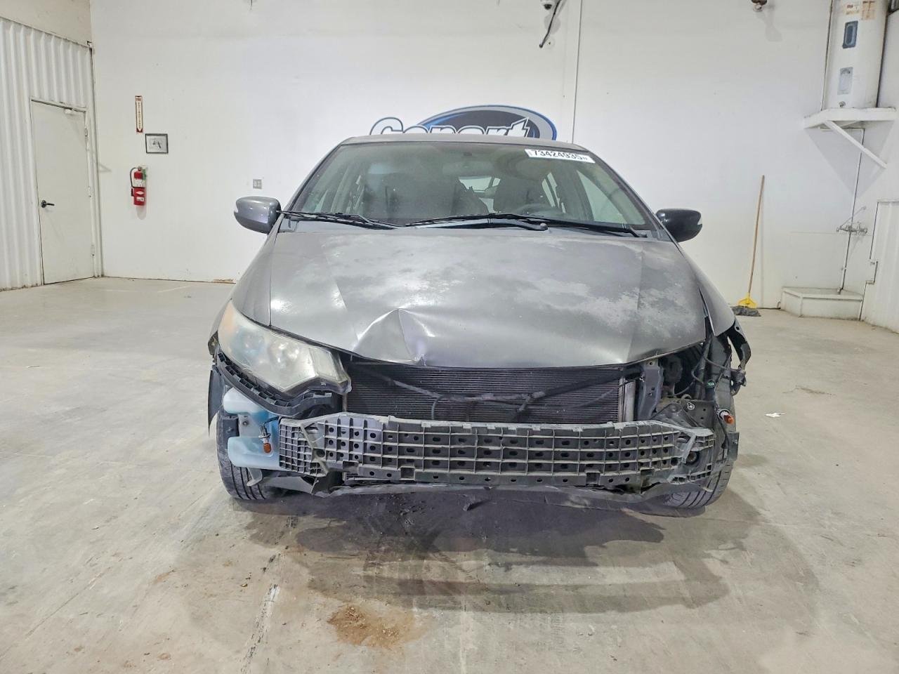 2010 Honda Insight Ex Gray vin: JHMZE2H75AS042139