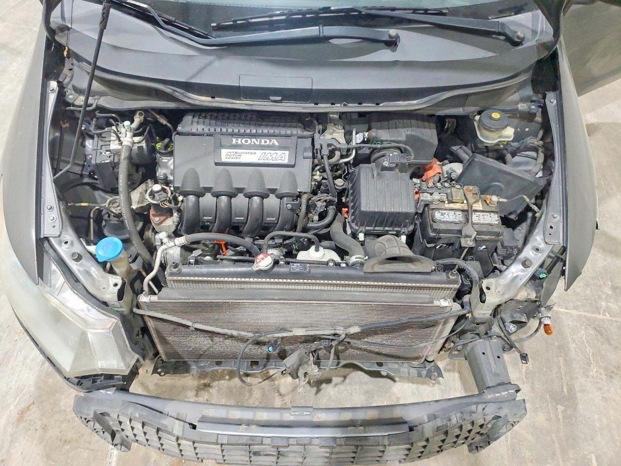 2010 Honda Insight Ex Gray vin: JHMZE2H75AS042139