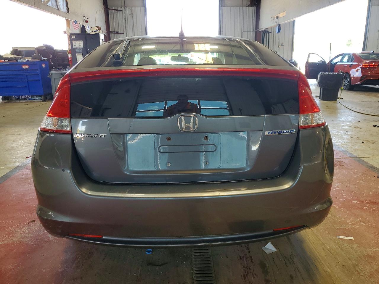 2011 Honda Insight Ex Gray vin: JHMZE2H75BS000829