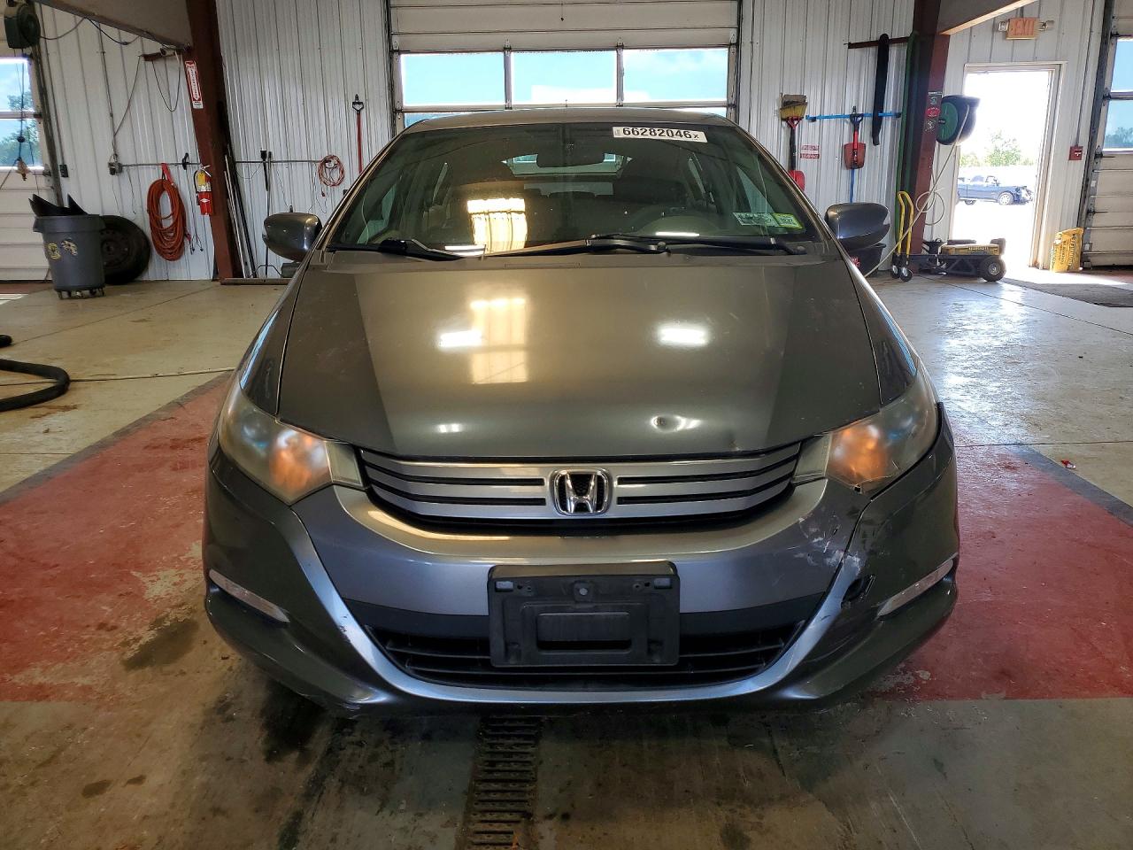 2011 Honda Insight Ex Gray vin: JHMZE2H75BS000829