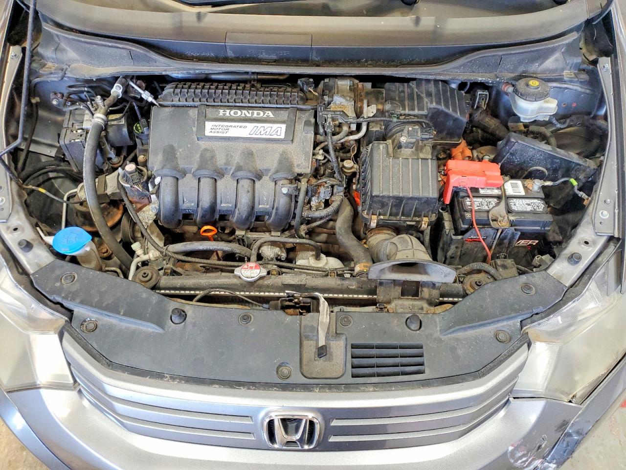 2011 Honda Insight Ex Gray vin: JHMZE2H75BS000829