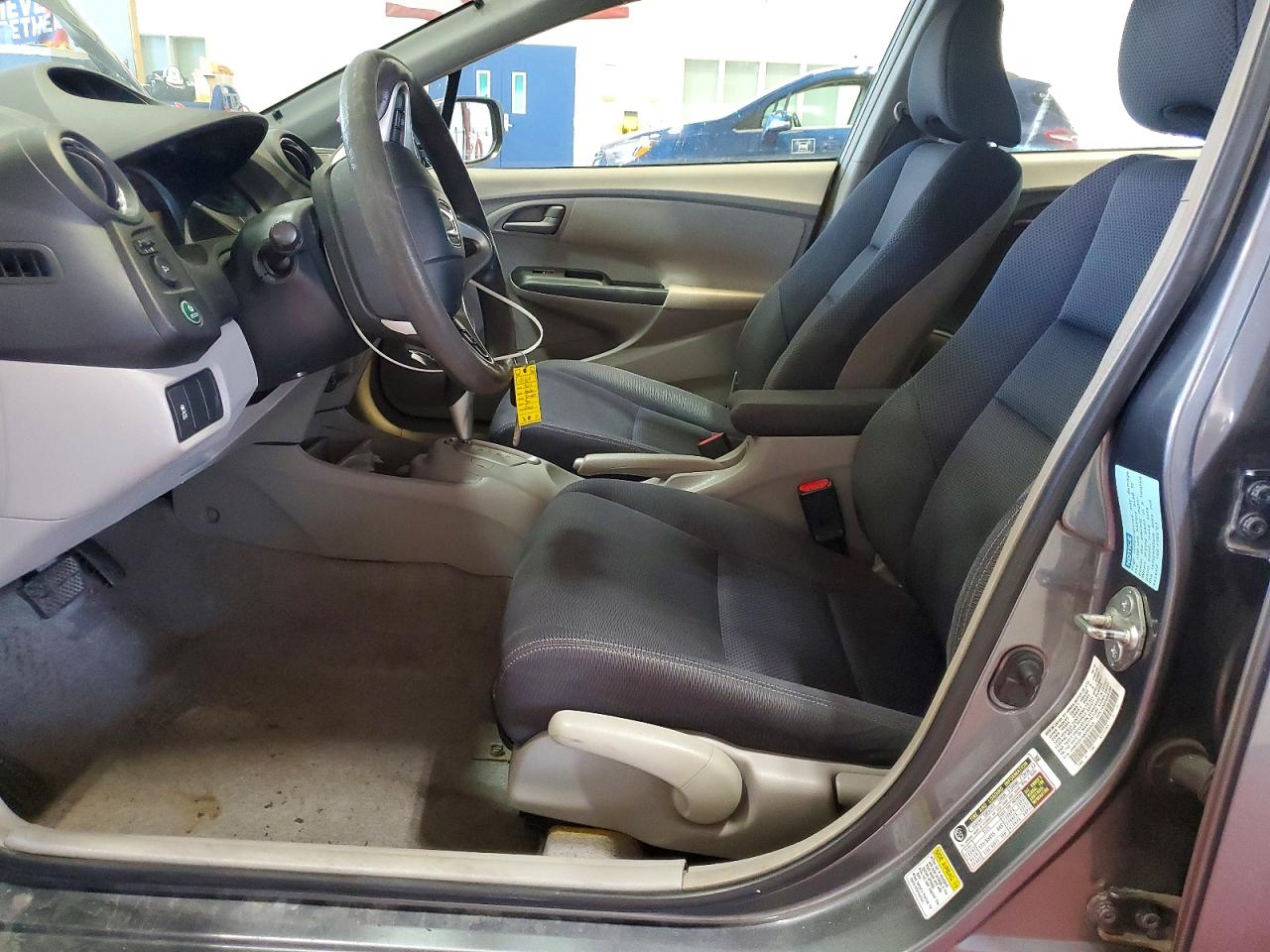 2011 Honda Insight Ex Gray vin: JHMZE2H75BS000829