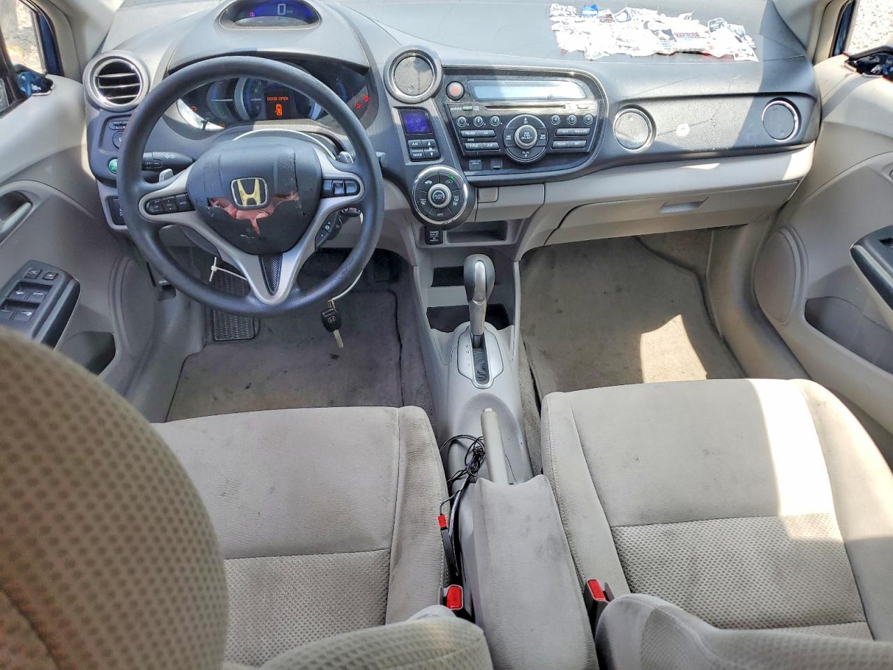2011 Honda Insight Ex Blue vin: JHMZE2H75BS000863