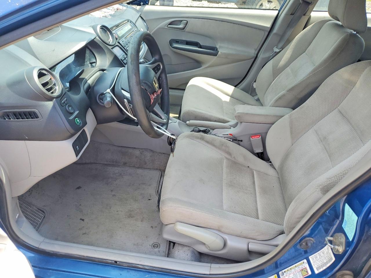 2011 Honda Insight Ex Blue vin: JHMZE2H75BS000863