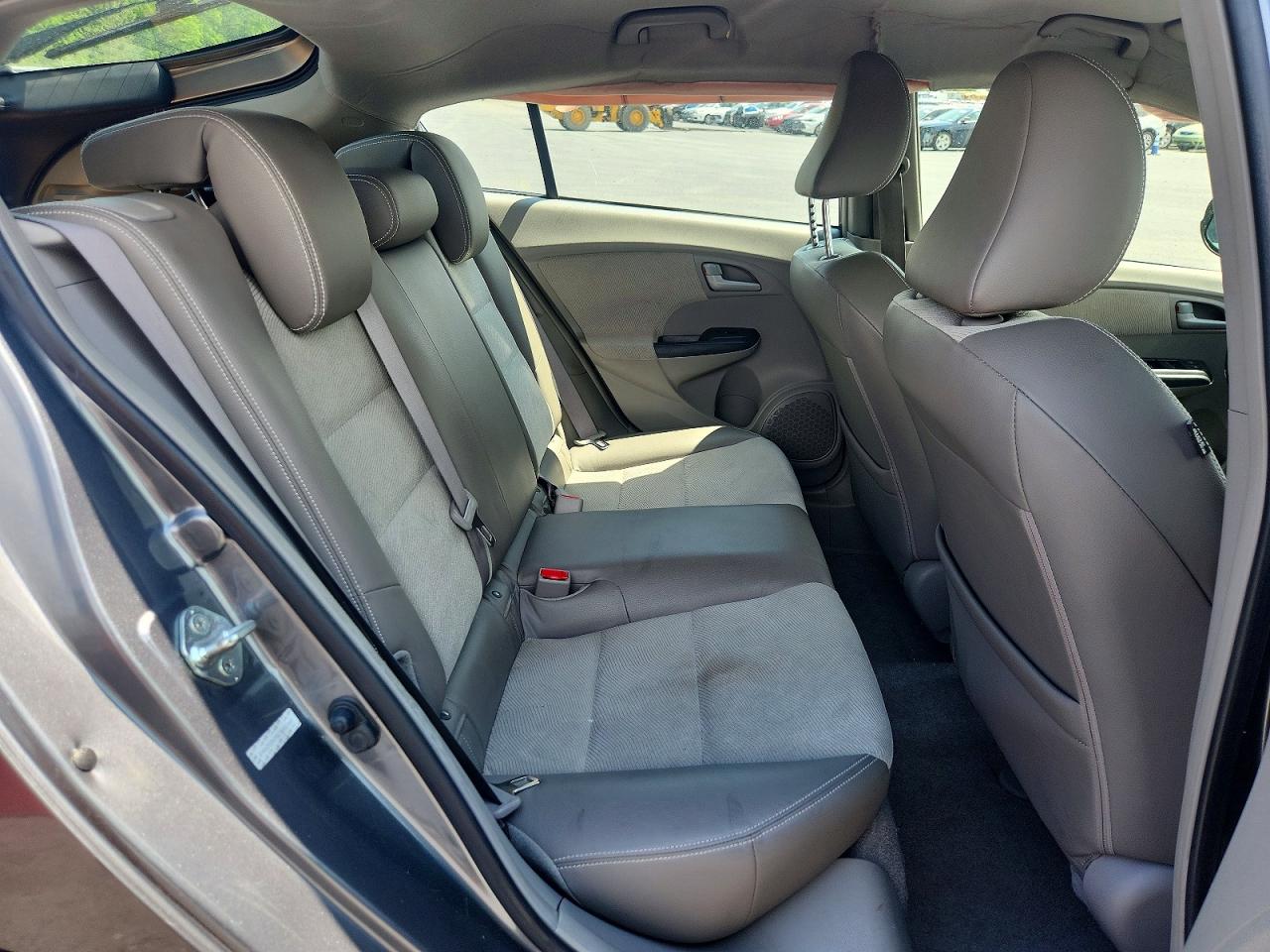 2012 Honda Insight Ex Gray vin: JHMZE2H75CS002047