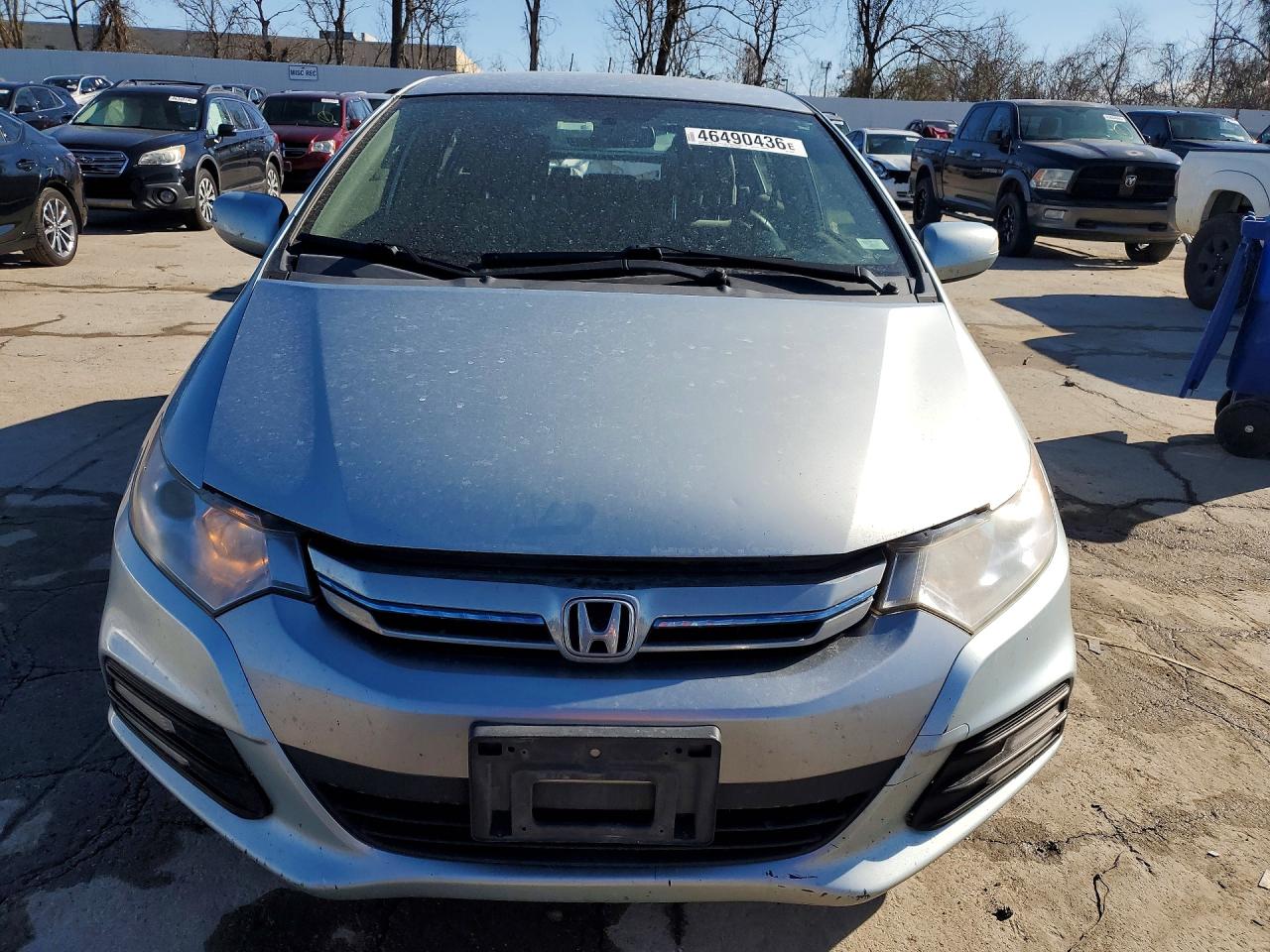 2012 Honda Insight Ex Silver vin: JHMZE2H75CS005501