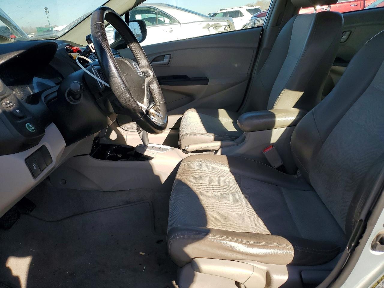 2012 Honda Insight Ex Silver vin: JHMZE2H75CS005501
