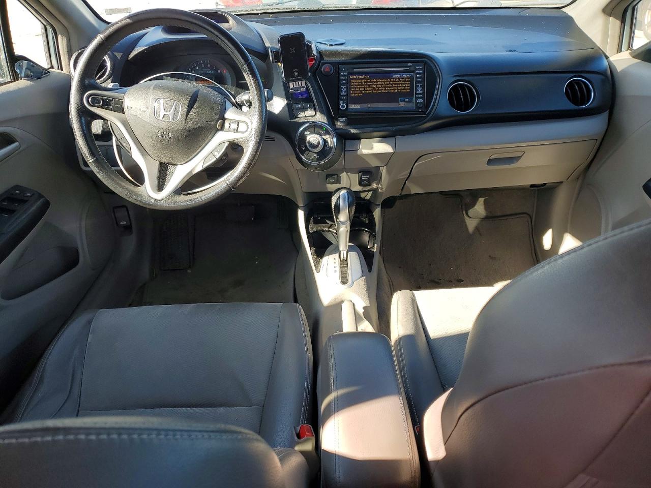 2012 Honda Insight Ex Silver vin: JHMZE2H75CS005501