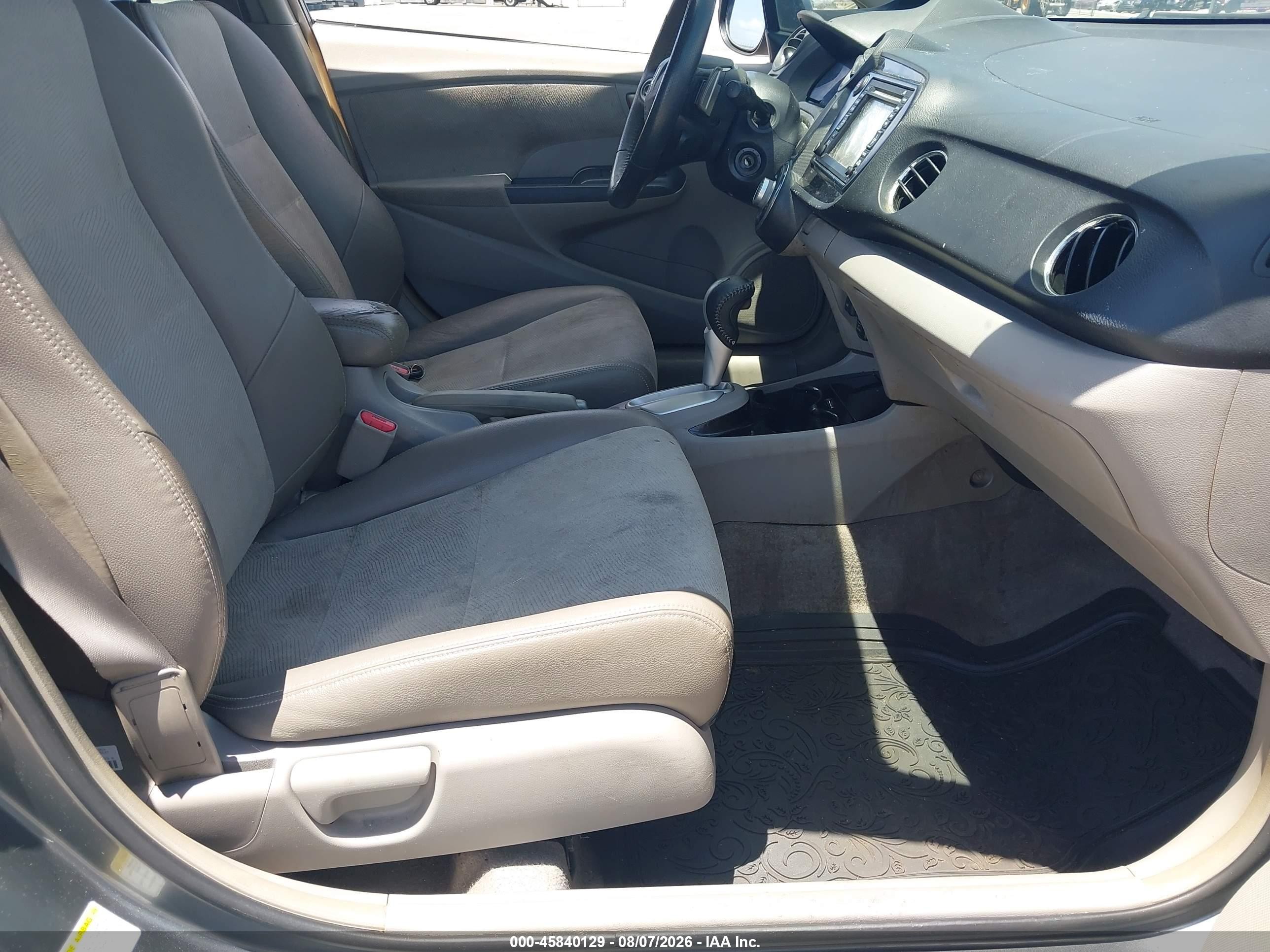 2012 Honda Insight Ex Gray vin: JHMZE2H75CS005594