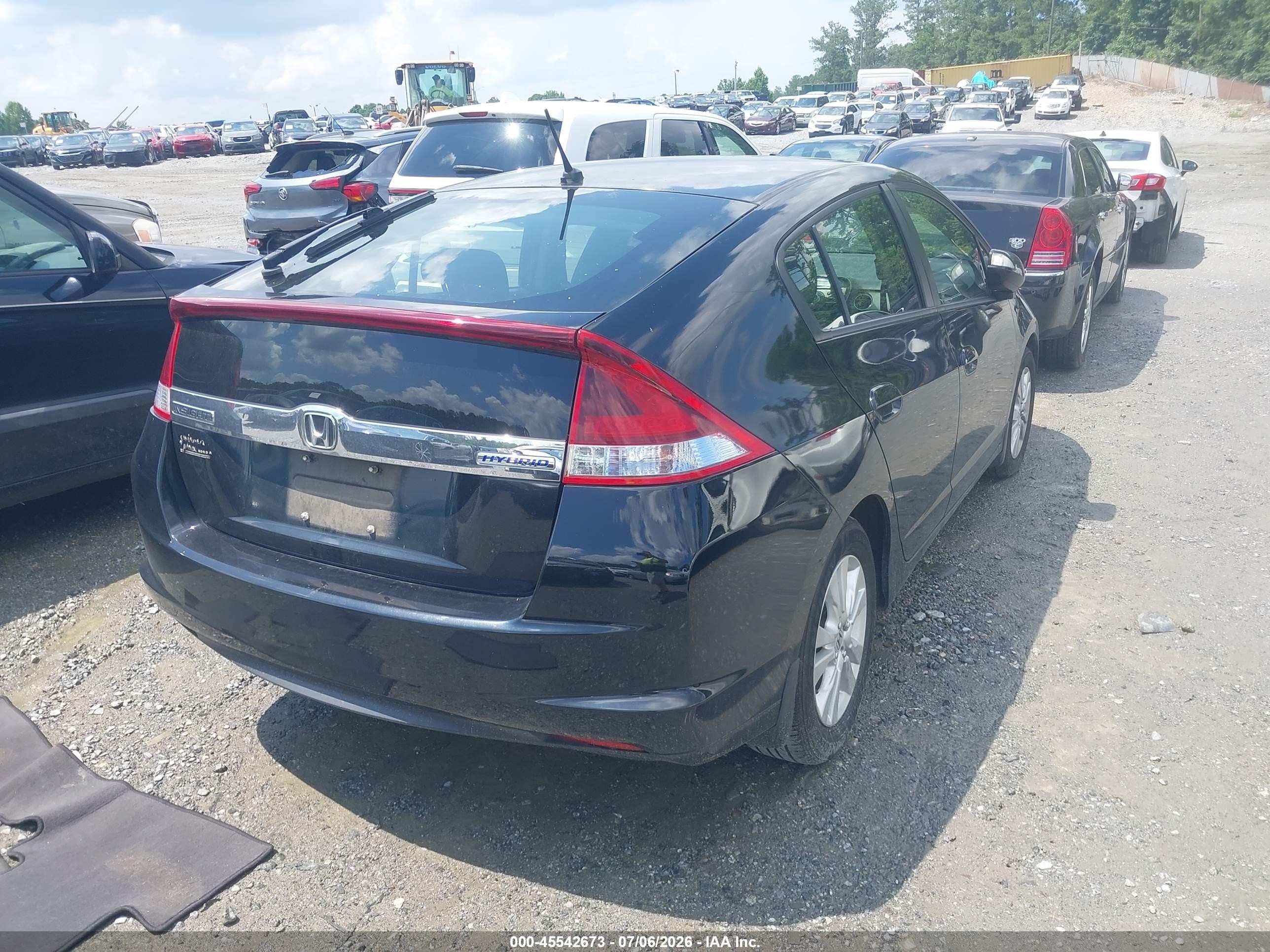 2013 Honda Insight Ex Black vin: JHMZE2H75DS006195