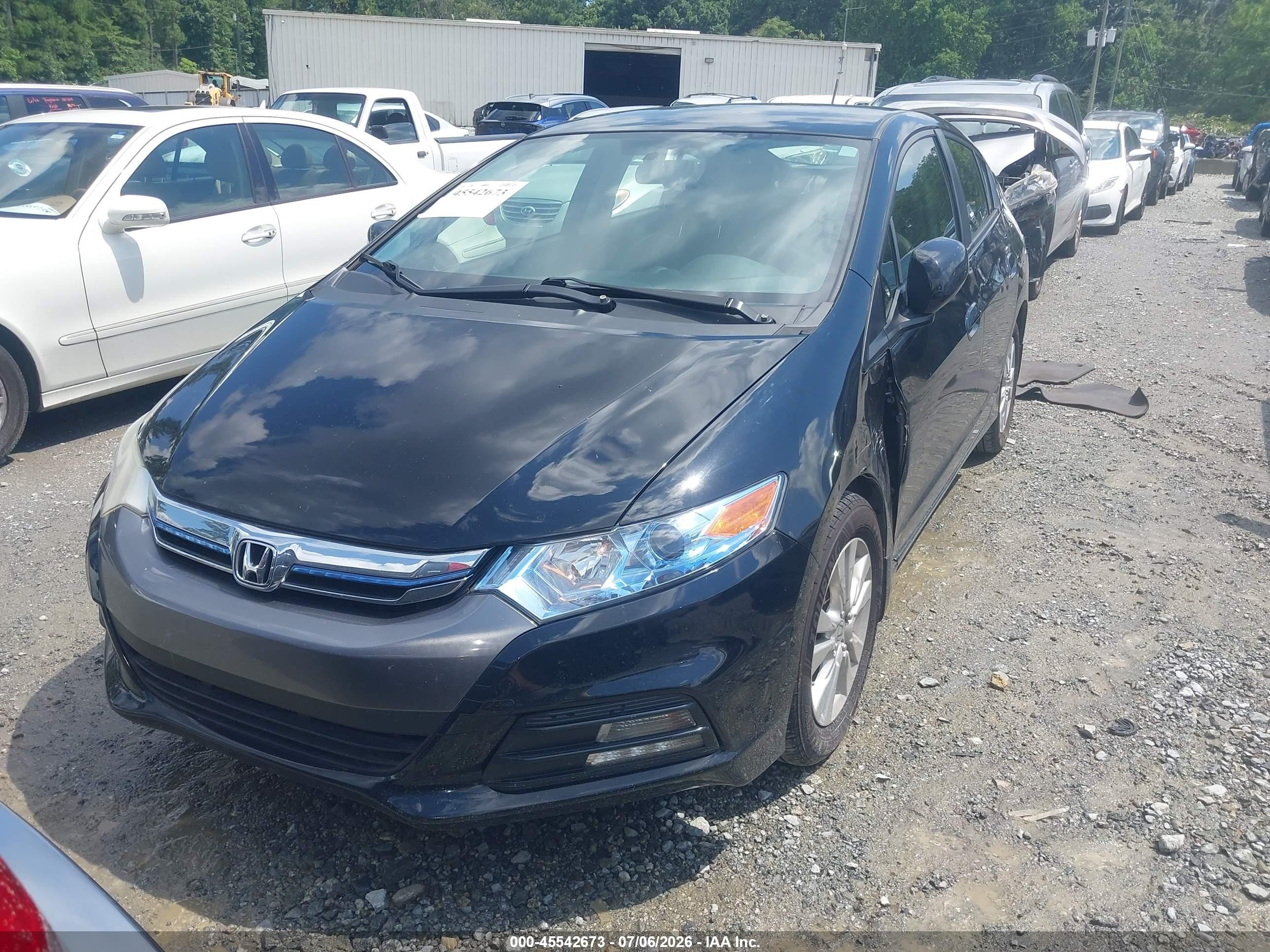 2013 Honda Insight Ex Black vin: JHMZE2H75DS006195