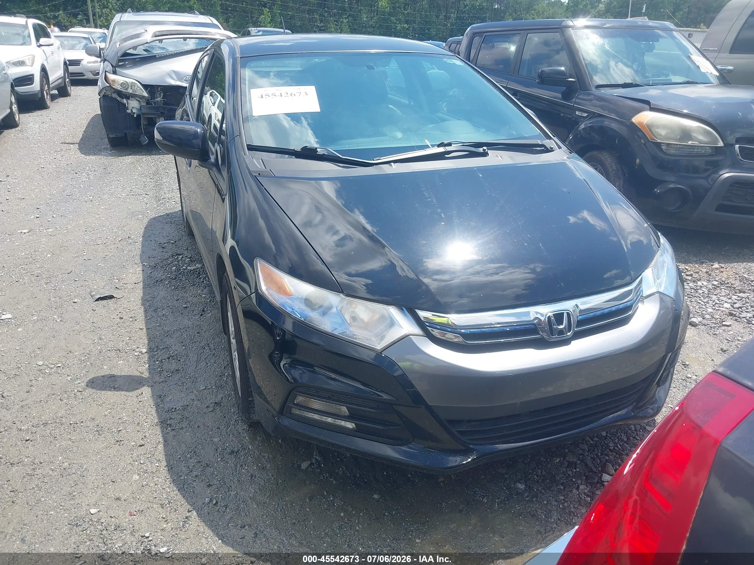 2013 Honda Insight Ex Black vin: JHMZE2H75DS006195