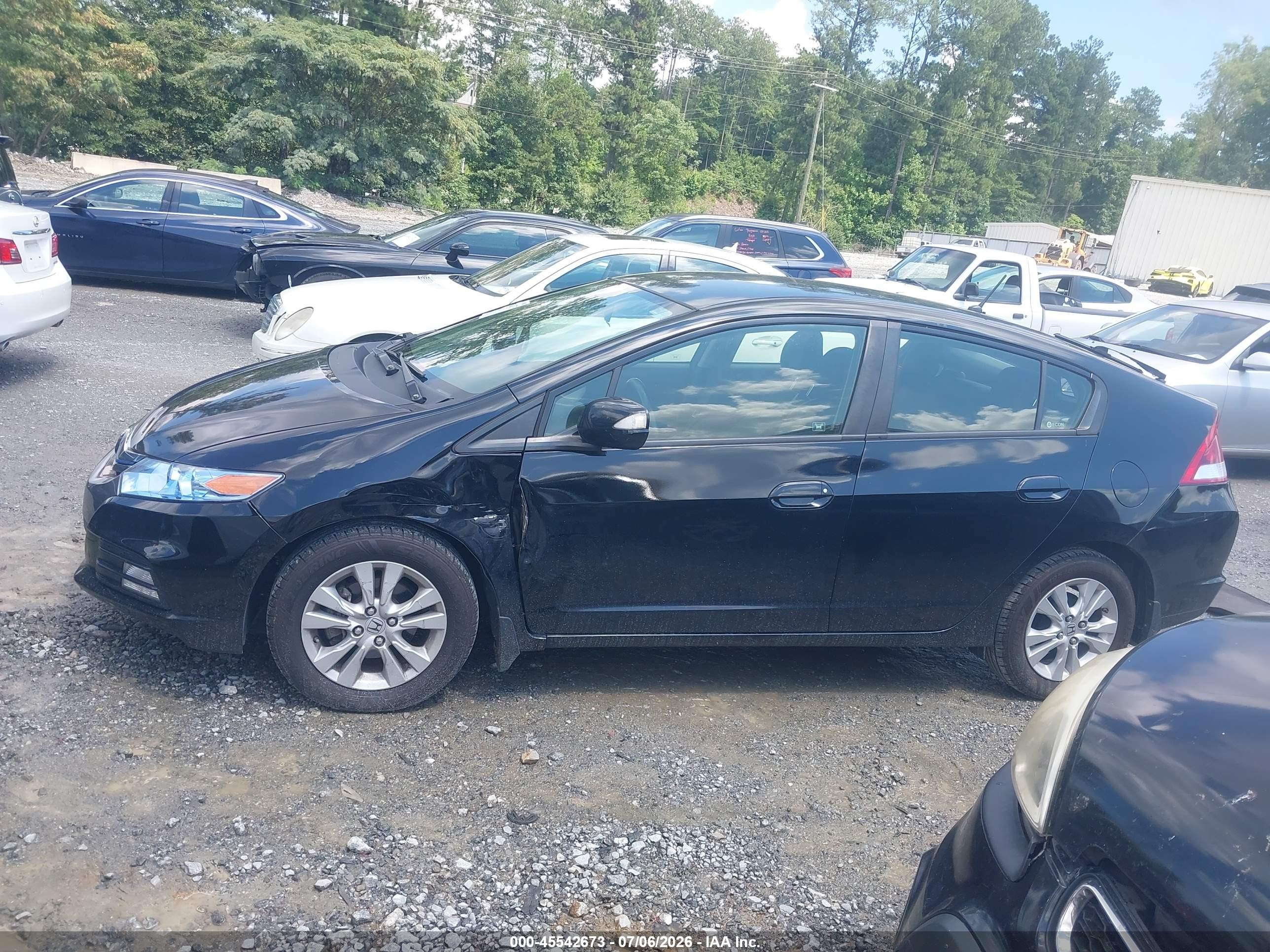 2013 Honda Insight Ex Black vin: JHMZE2H75DS006195