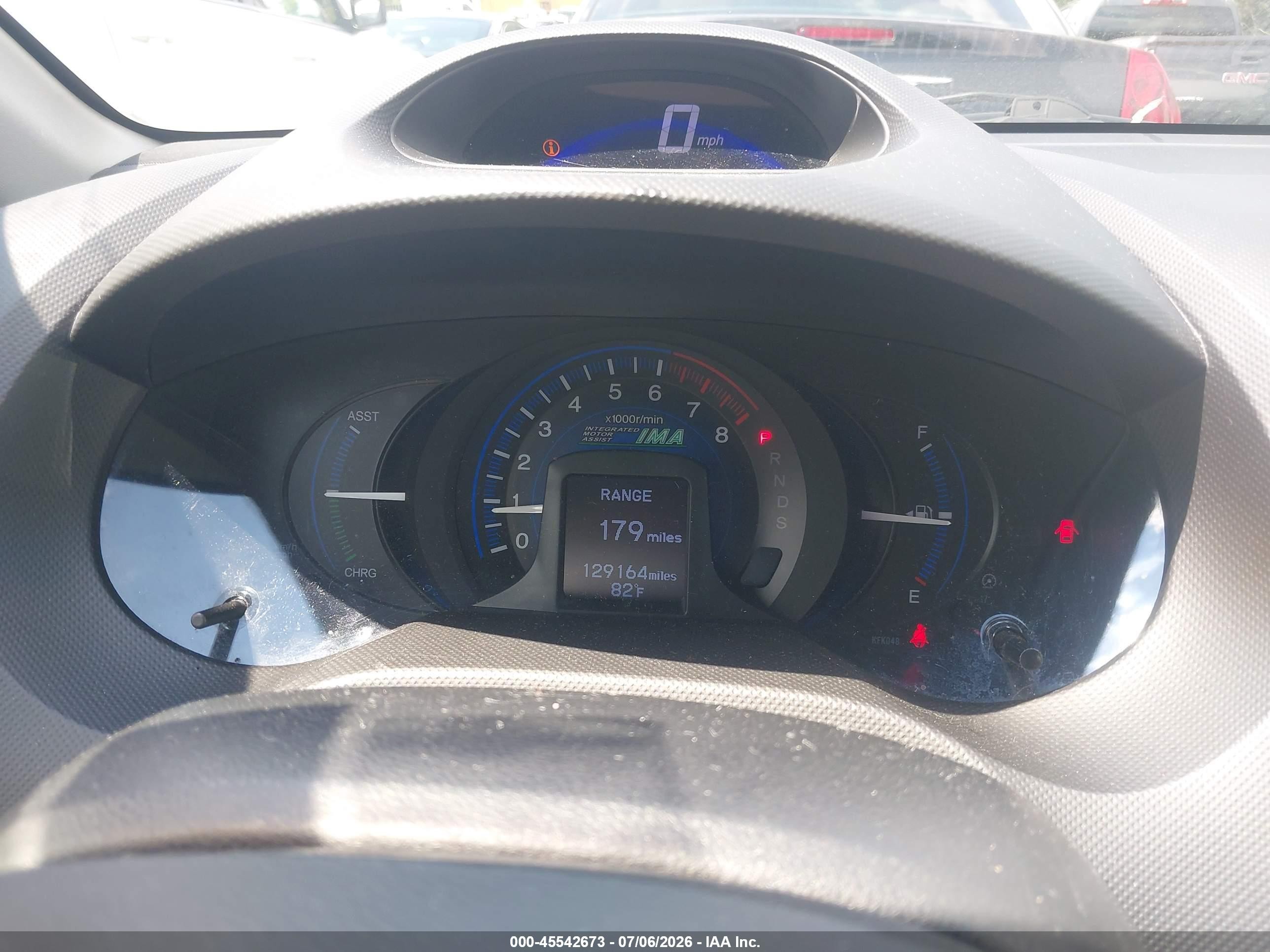 2013 Honda Insight Ex Black vin: JHMZE2H75DS006195