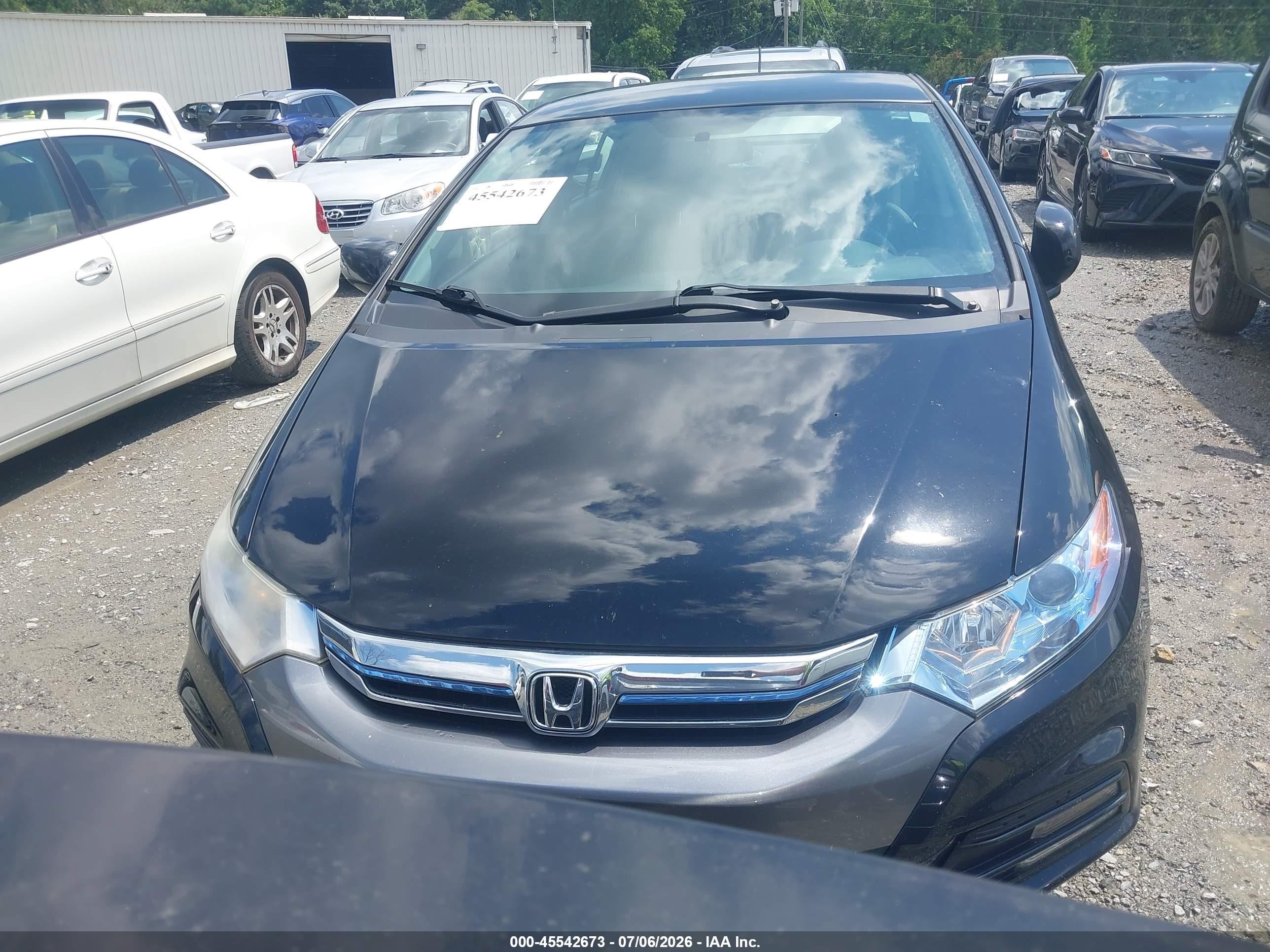 2013 Honda Insight Ex Black vin: JHMZE2H75DS006195