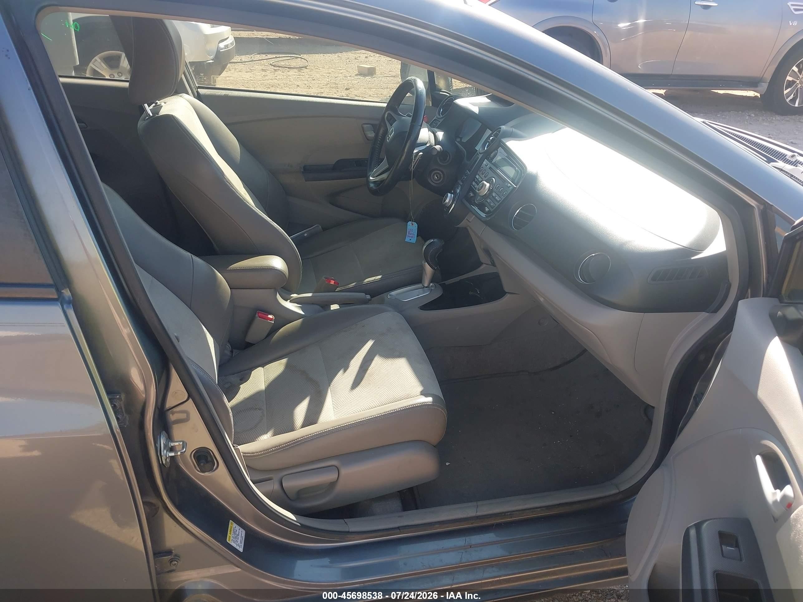 2013 Honda Insight Ex Gray vin: JHMZE2H75DS006522