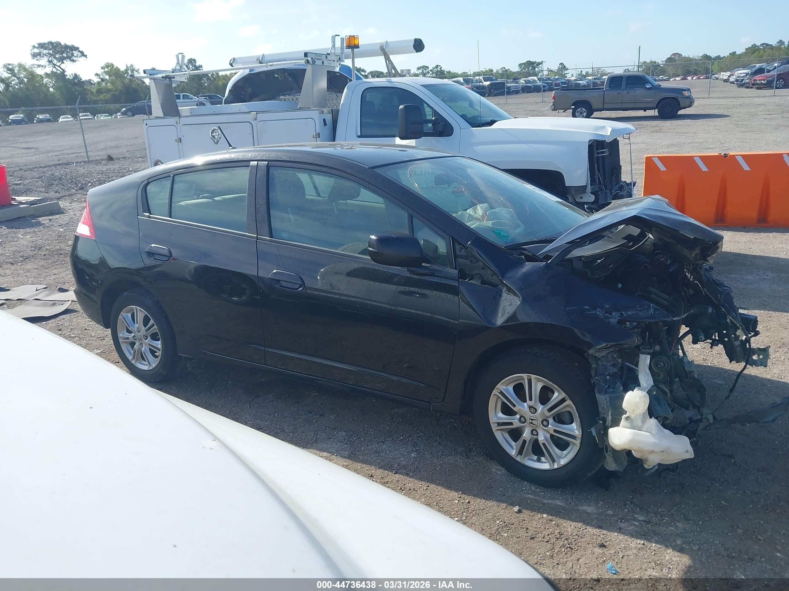 2010 Honda Insight Ex Black vin: JHMZE2H76AS004192