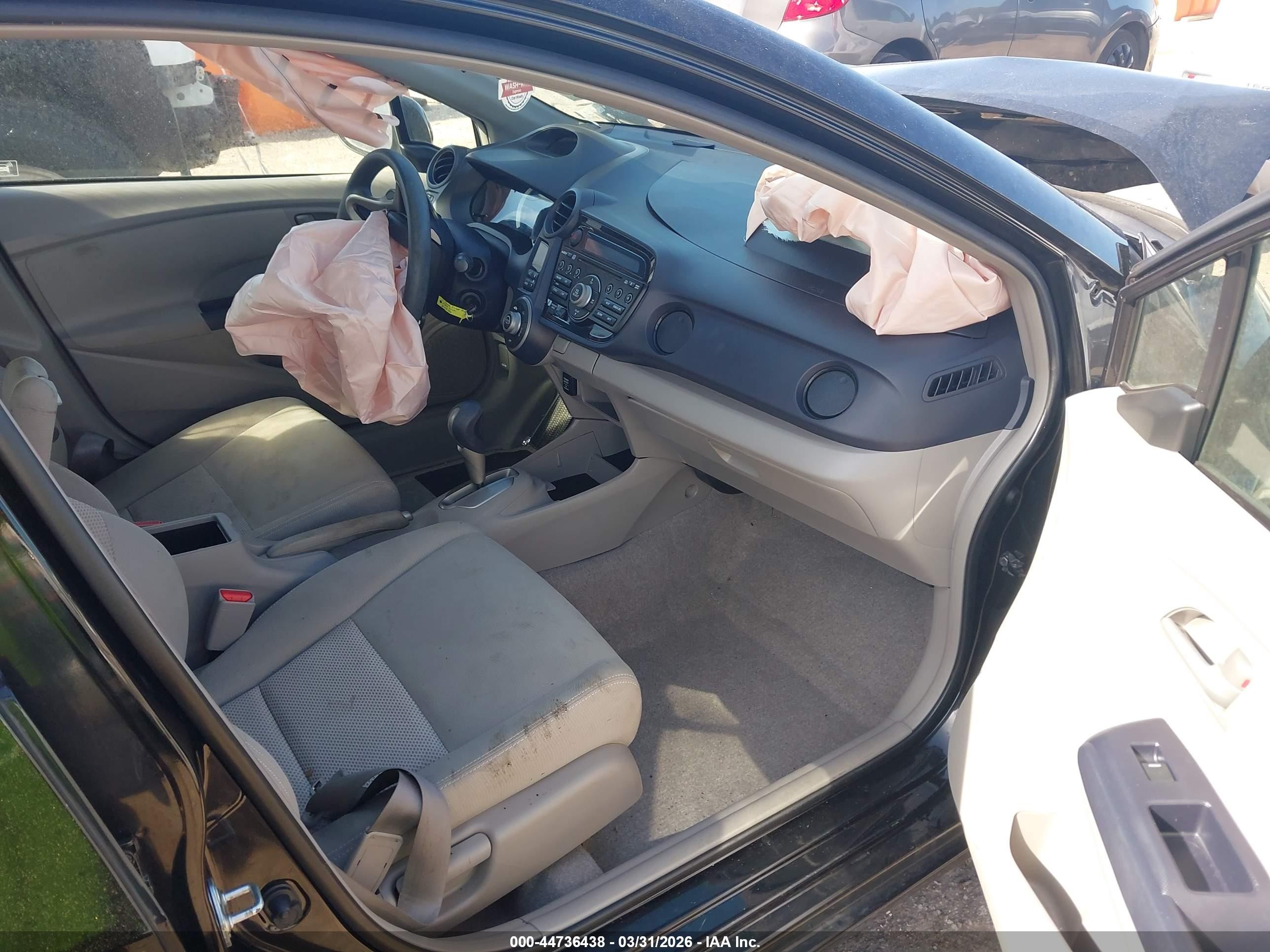 2010 Honda Insight Ex Black vin: JHMZE2H76AS004192