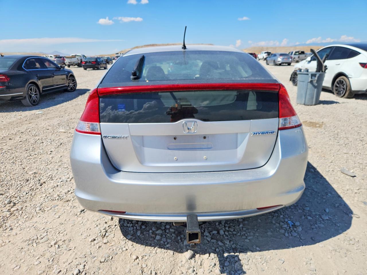2010 Honda Insight Ex Silver vin: JHMZE2H76AS009702