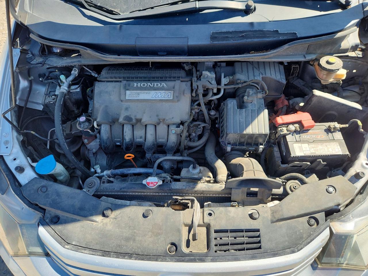 2010 Honda Insight Ex Silver vin: JHMZE2H76AS009702