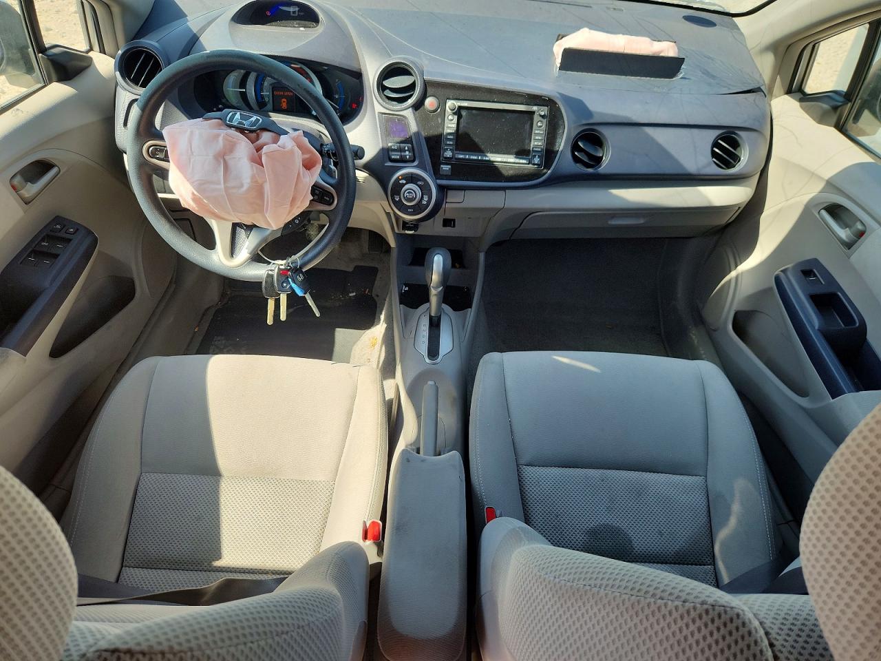 2010 Honda Insight Ex Silver vin: JHMZE2H76AS009702