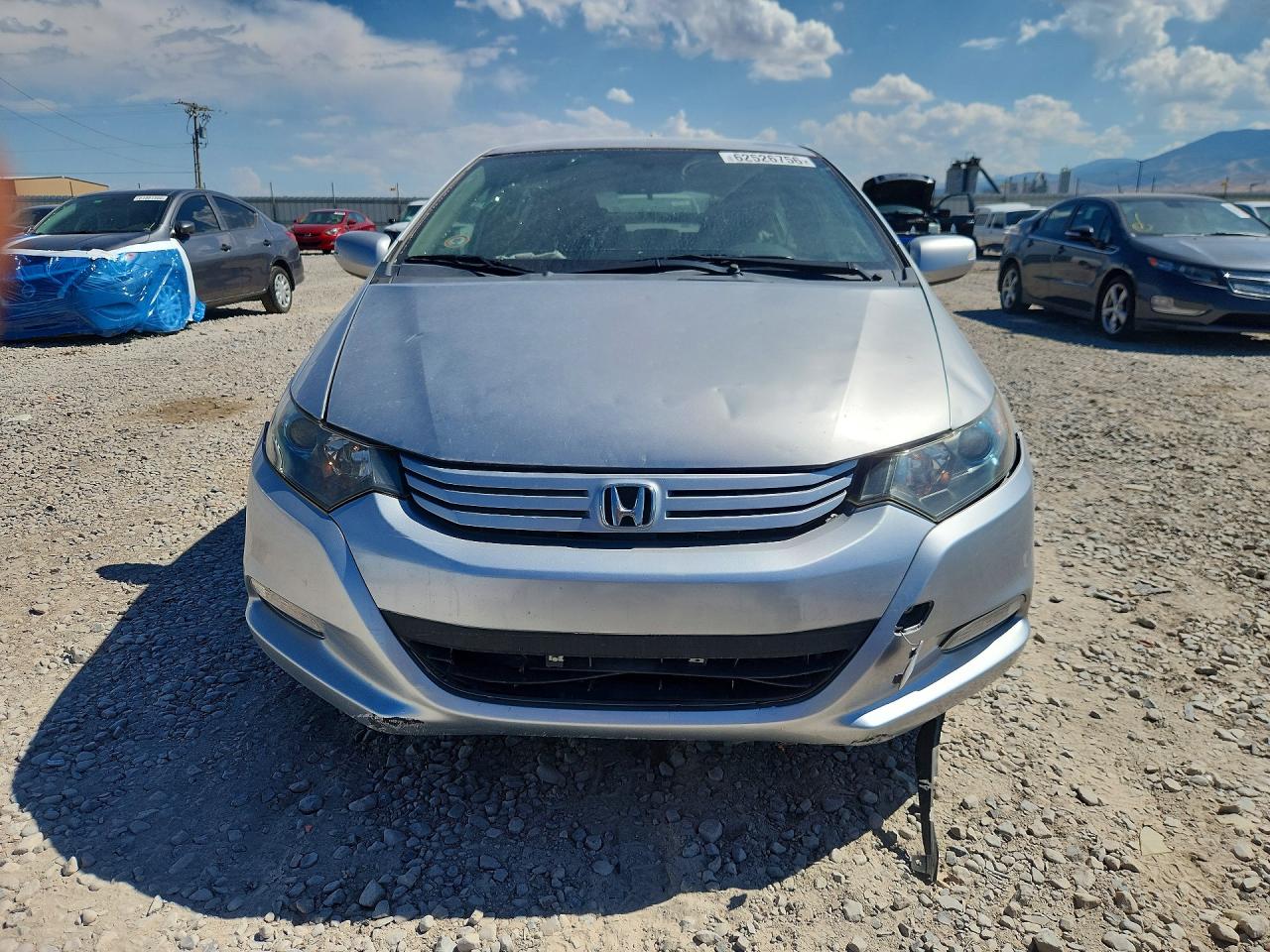 2010 Honda Insight Ex Silver vin: JHMZE2H76AS009702