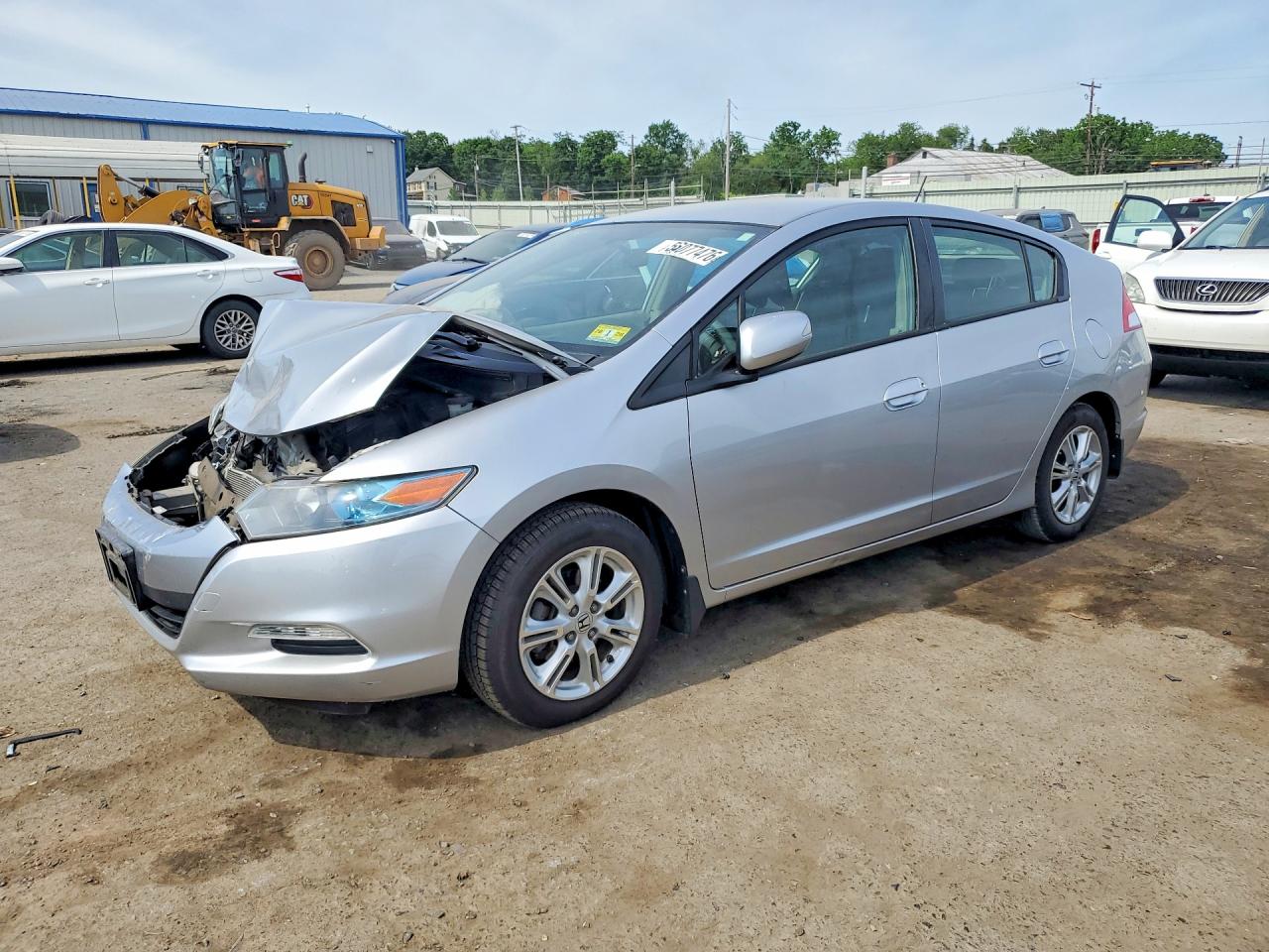 2010 Honda Insight Ex Silver vin: JHMZE2H76AS026600