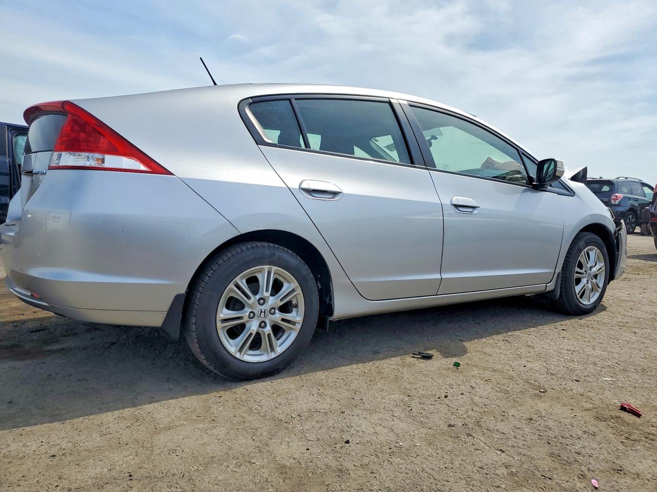 2010 Honda Insight Ex Silver vin: JHMZE2H76AS026600