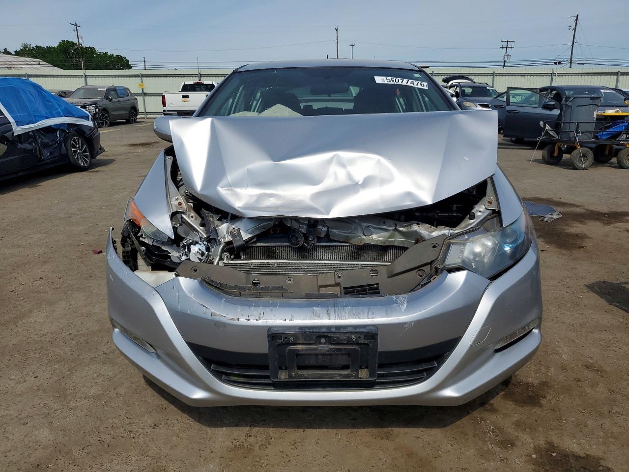2010 Honda Insight Ex Silver vin: JHMZE2H76AS026600