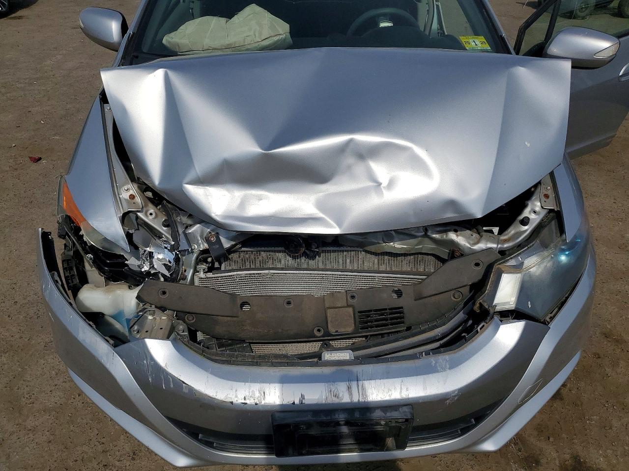 2010 Honda Insight Ex Silver vin: JHMZE2H76AS026600
