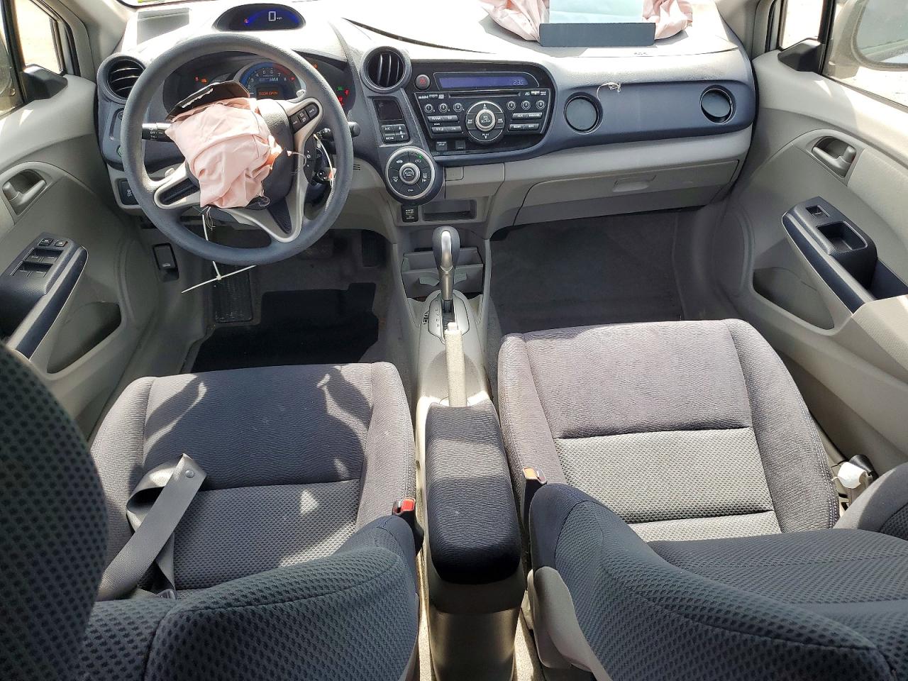 2010 Honda Insight Ex Silver vin: JHMZE2H76AS026600