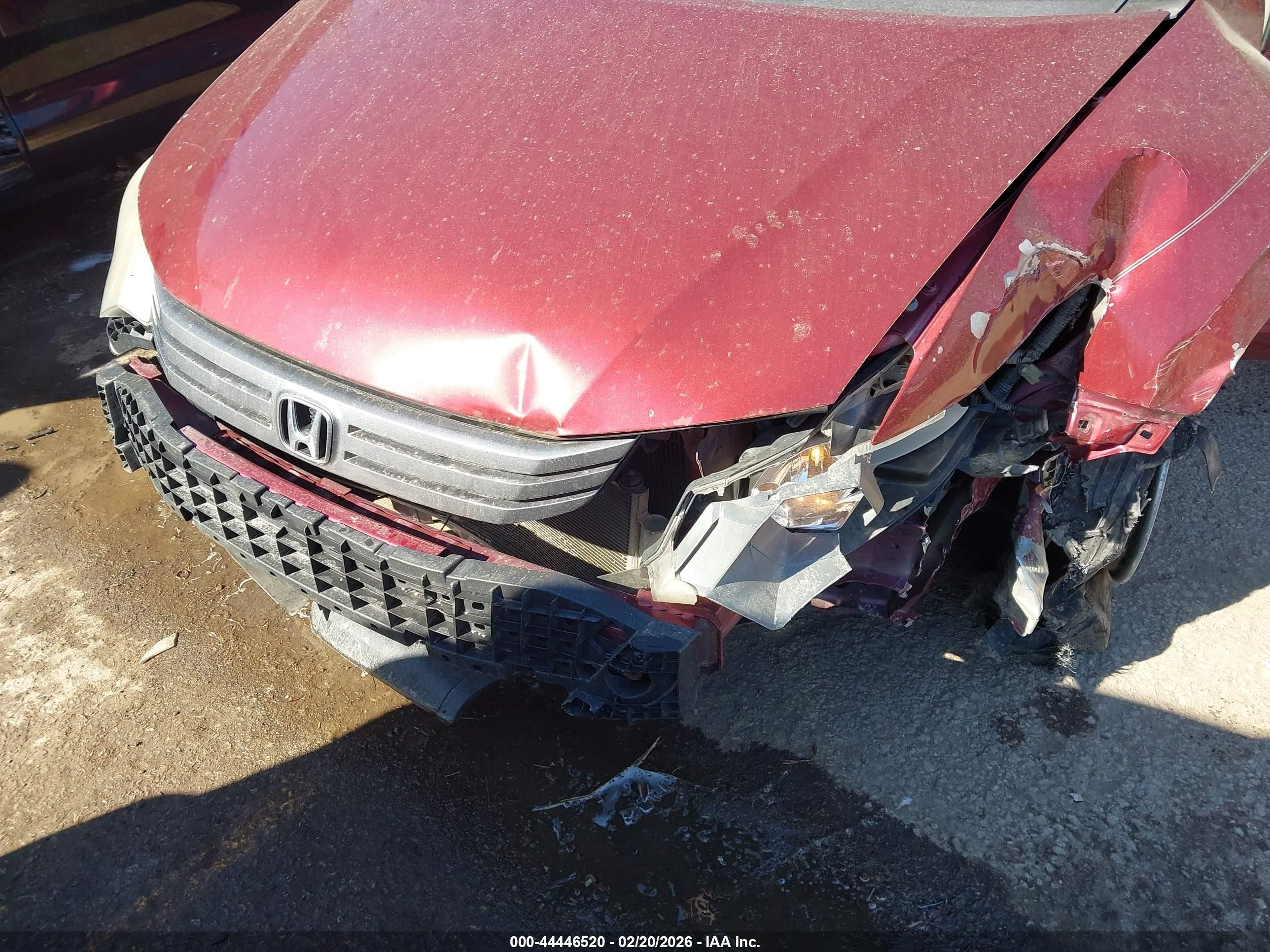2010 Honda Insight Ex Red vin: JHMZE2H76AS031327