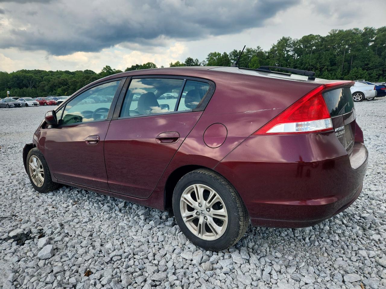 2011 Honda Insight Ex Бордовый vin: JHMZE2H76BS005988