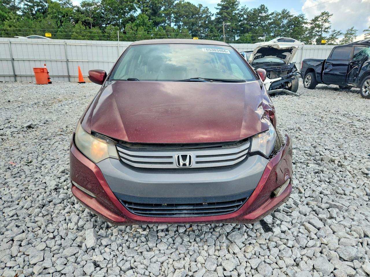 2011 Honda Insight Ex Бордовый vin: JHMZE2H76BS005988