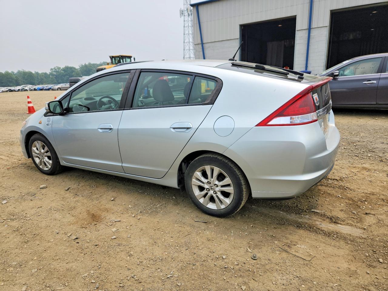 2012 Honda Insight Ex Silver vin: JHMZE2H76CS005295