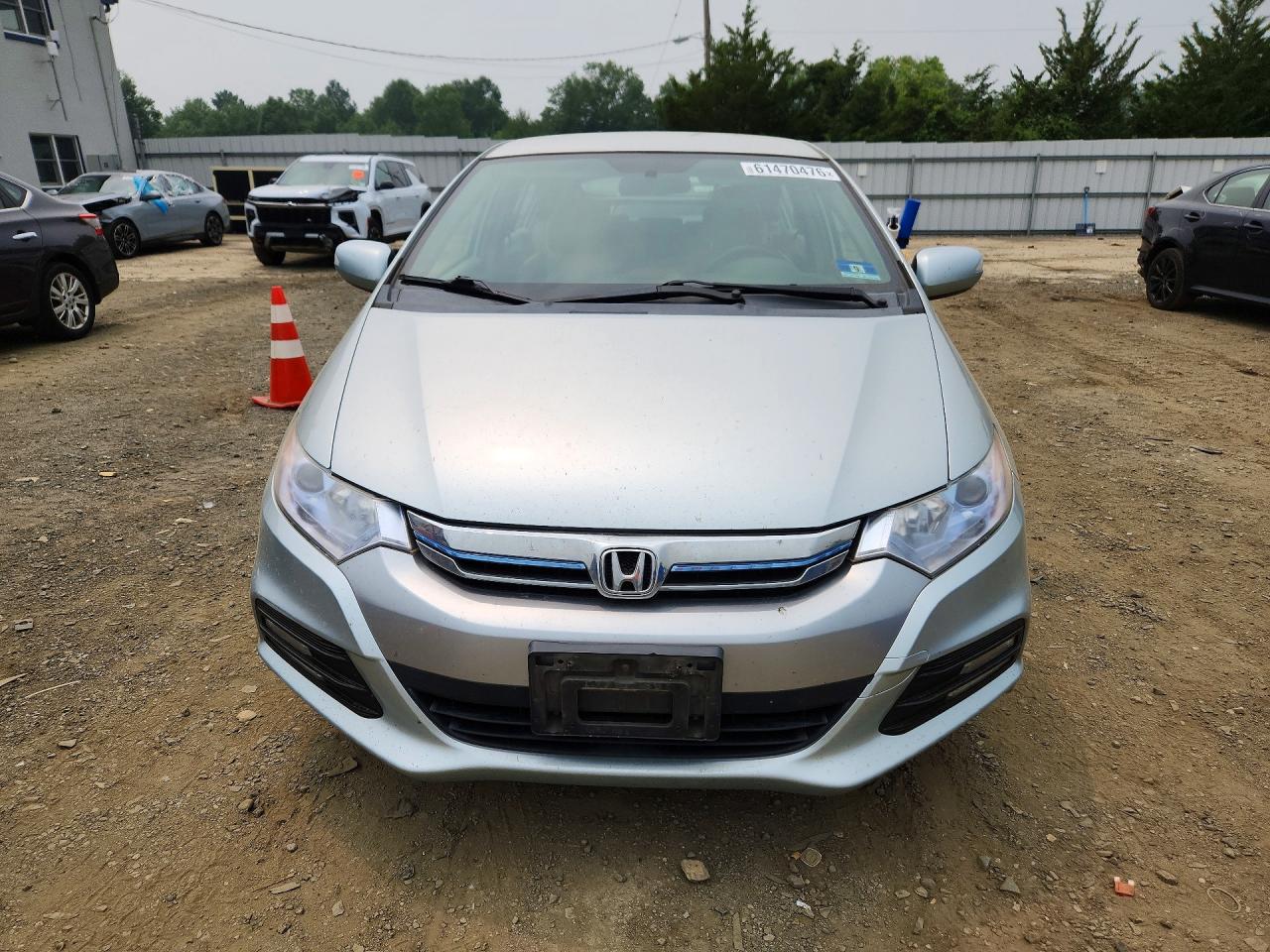 2012 Honda Insight Ex Silver vin: JHMZE2H76CS005295