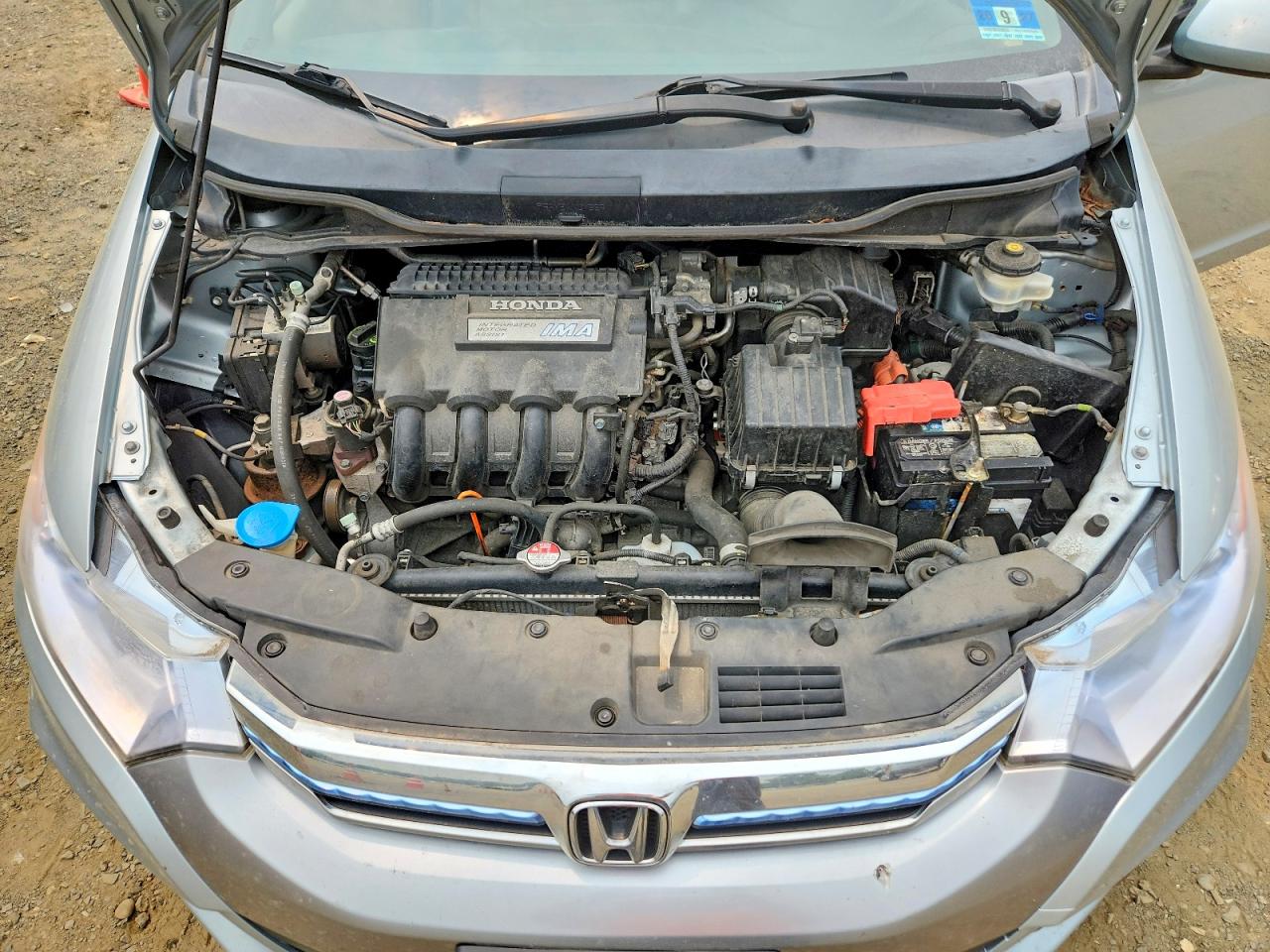 2012 Honda Insight Ex Silver vin: JHMZE2H76CS005295