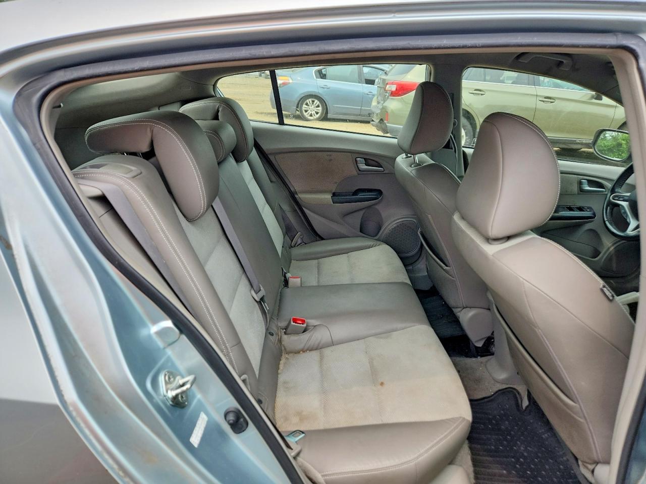 2012 Honda Insight Ex Silver vin: JHMZE2H76CS005295