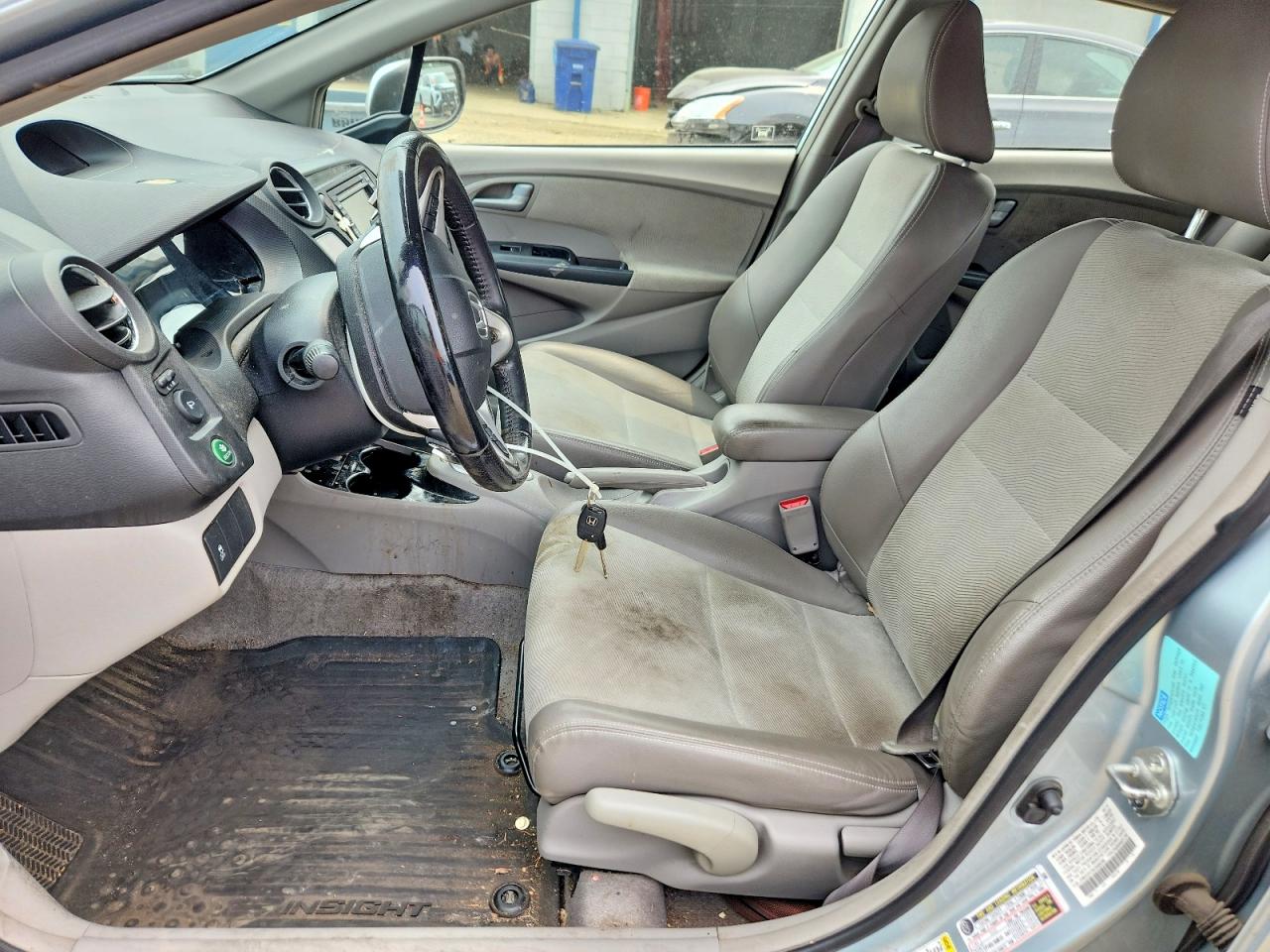 2012 Honda Insight Ex Silver vin: JHMZE2H76CS005295